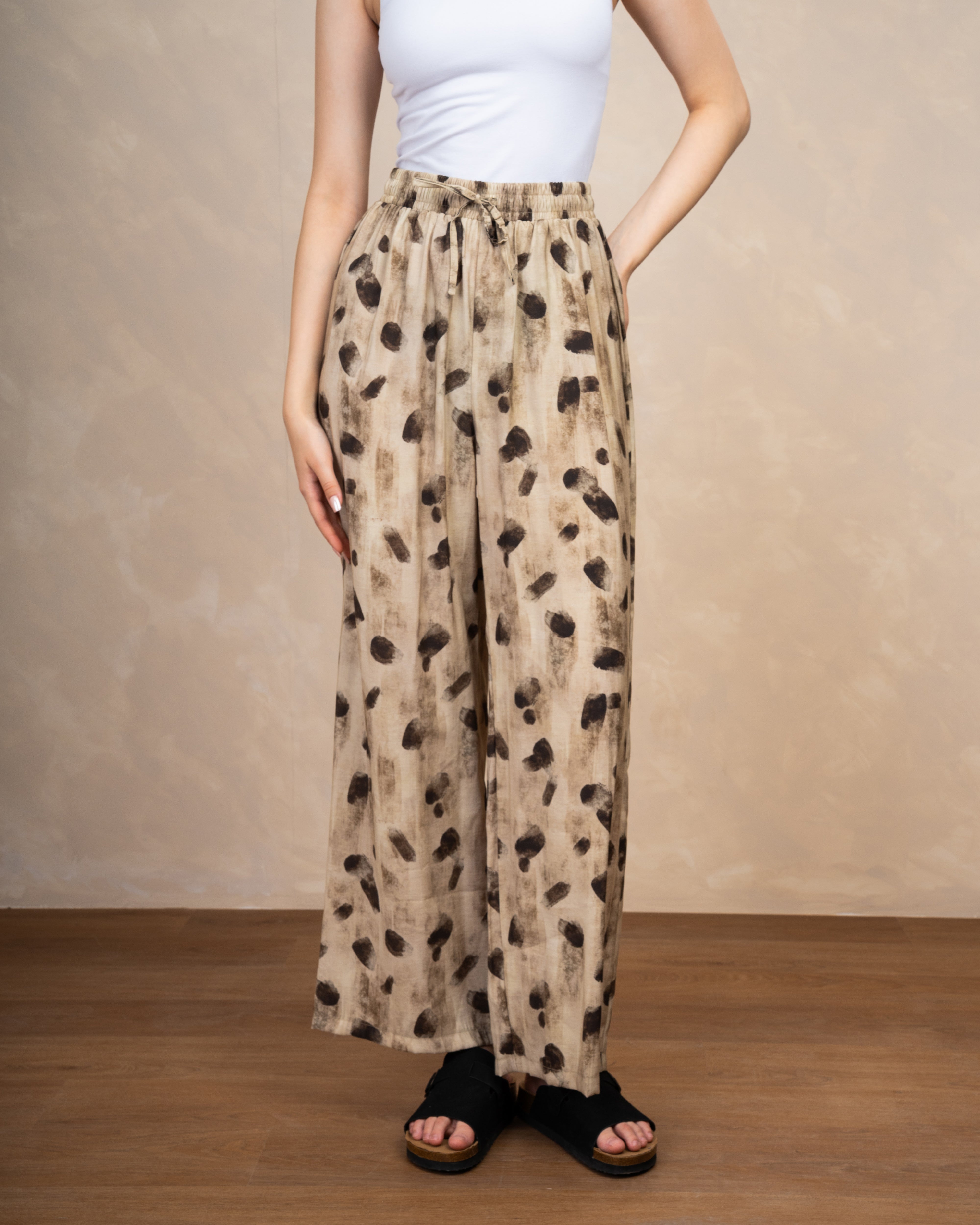 Polka Dot Trouser