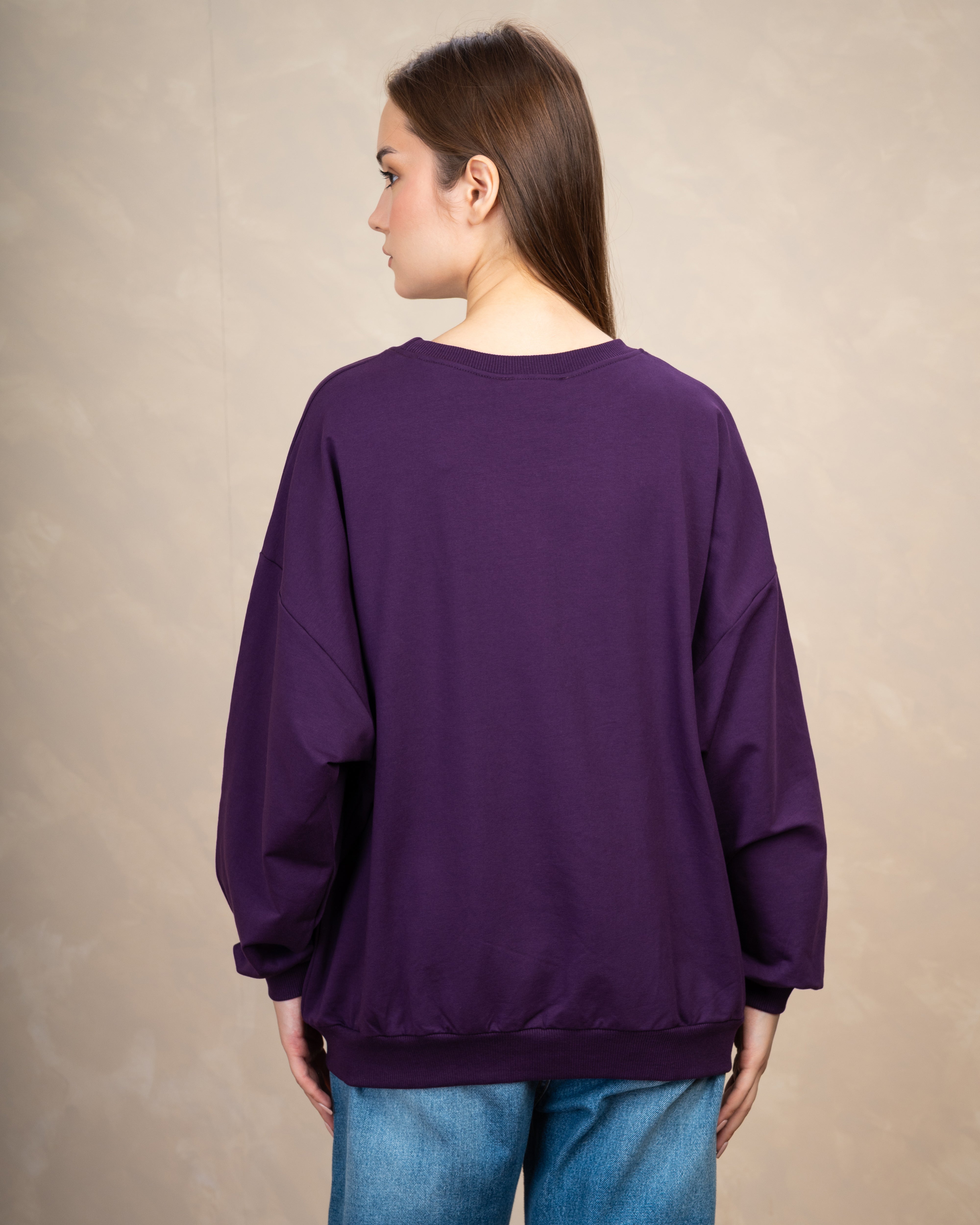 Bow Print - Sweatshirt