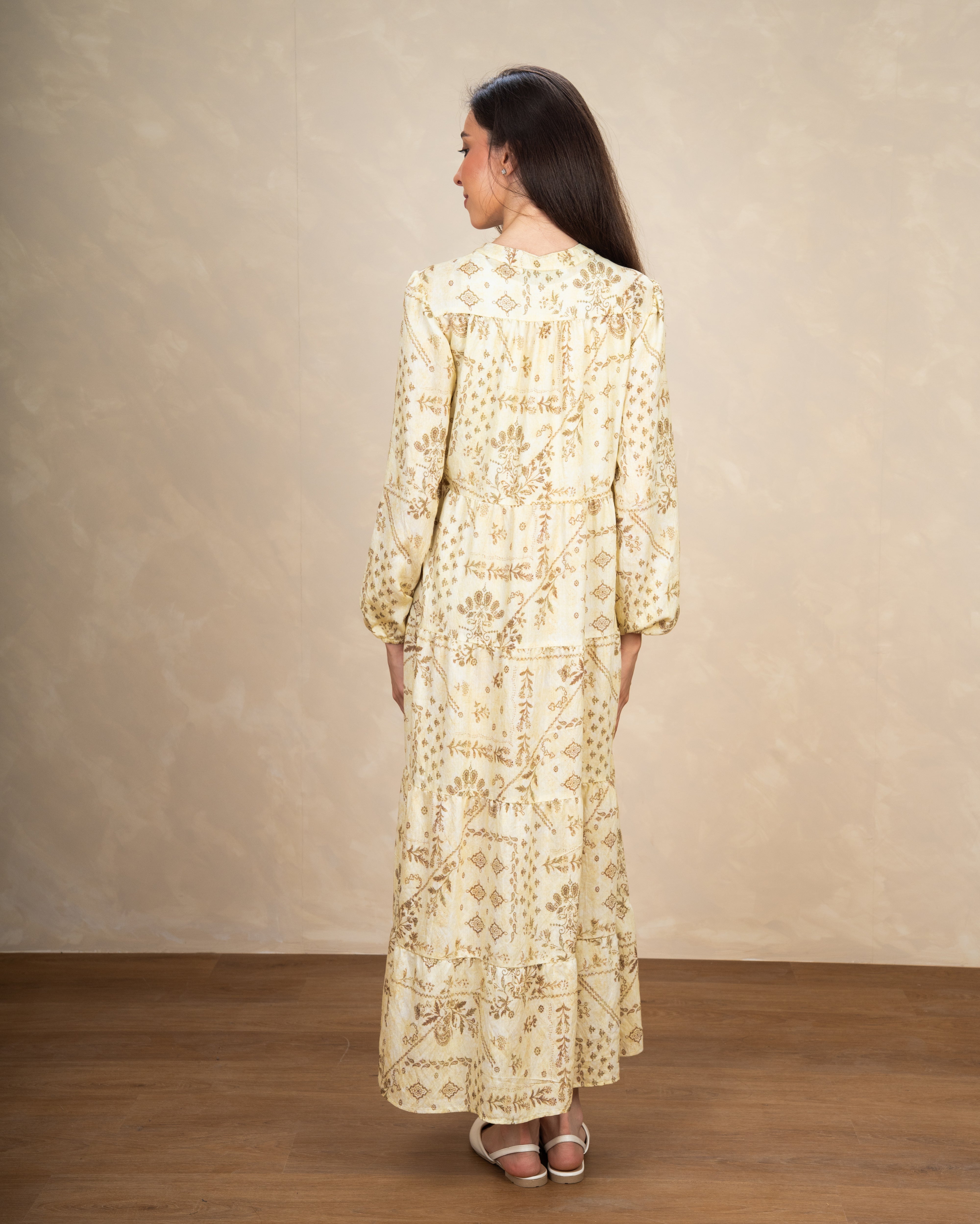 Allover Floral Maxi Dress