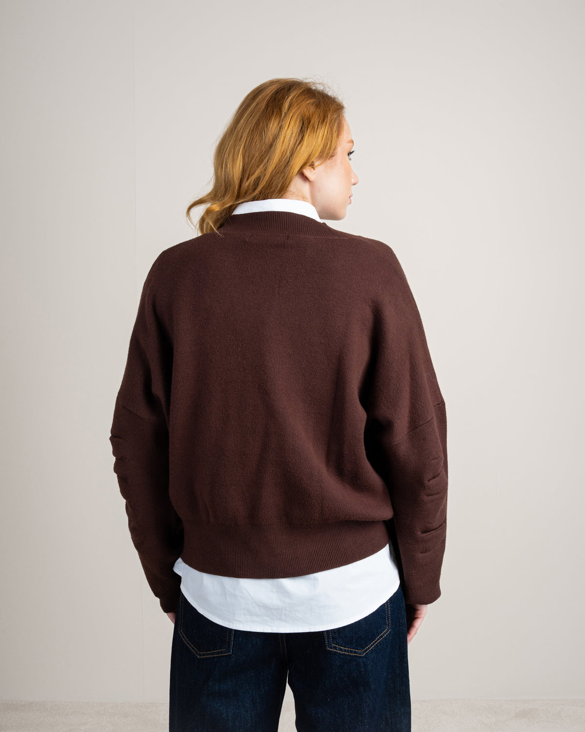 Cropped Cardigan - With Gold Buttons