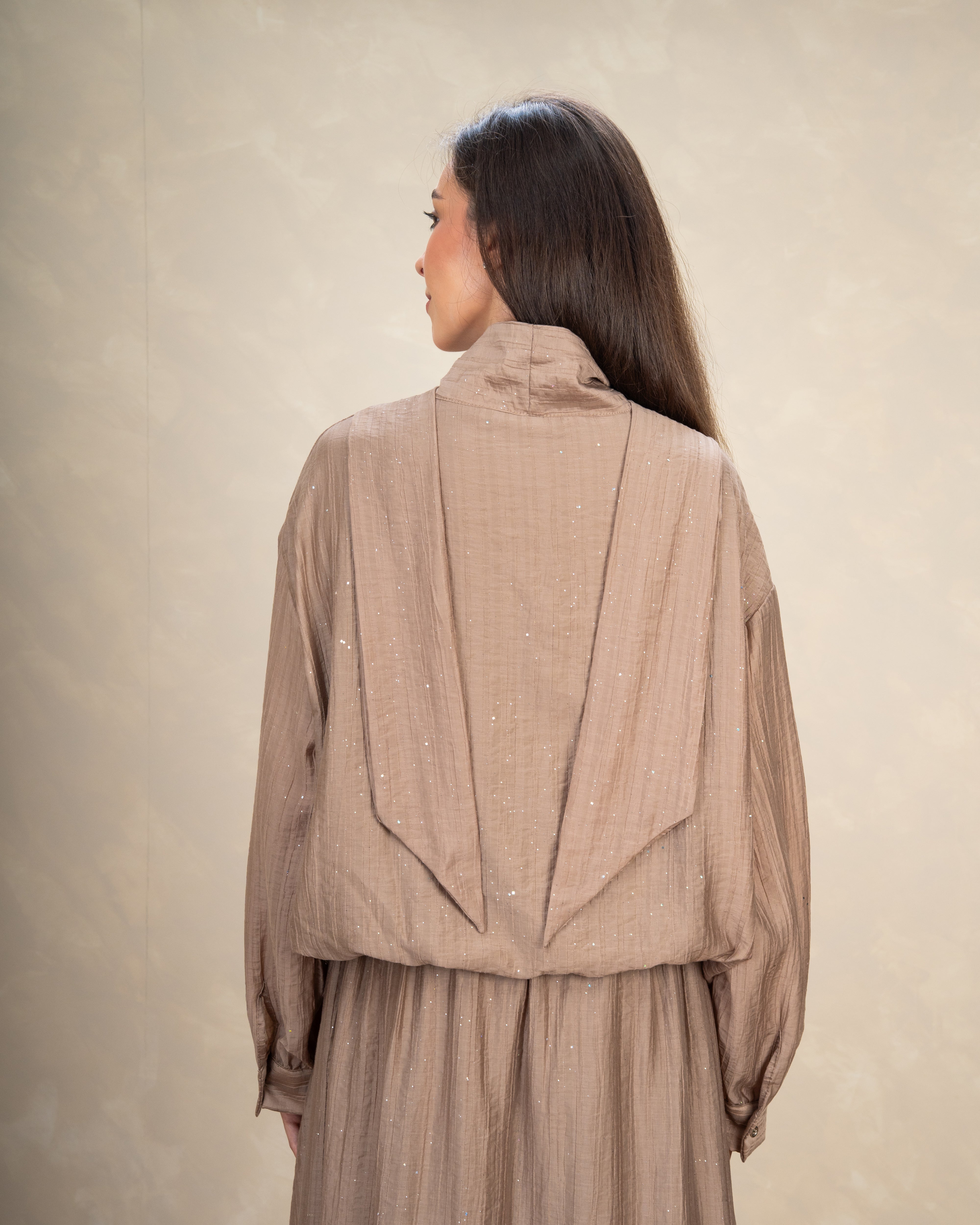 Blouse With Mini Pearl Dots