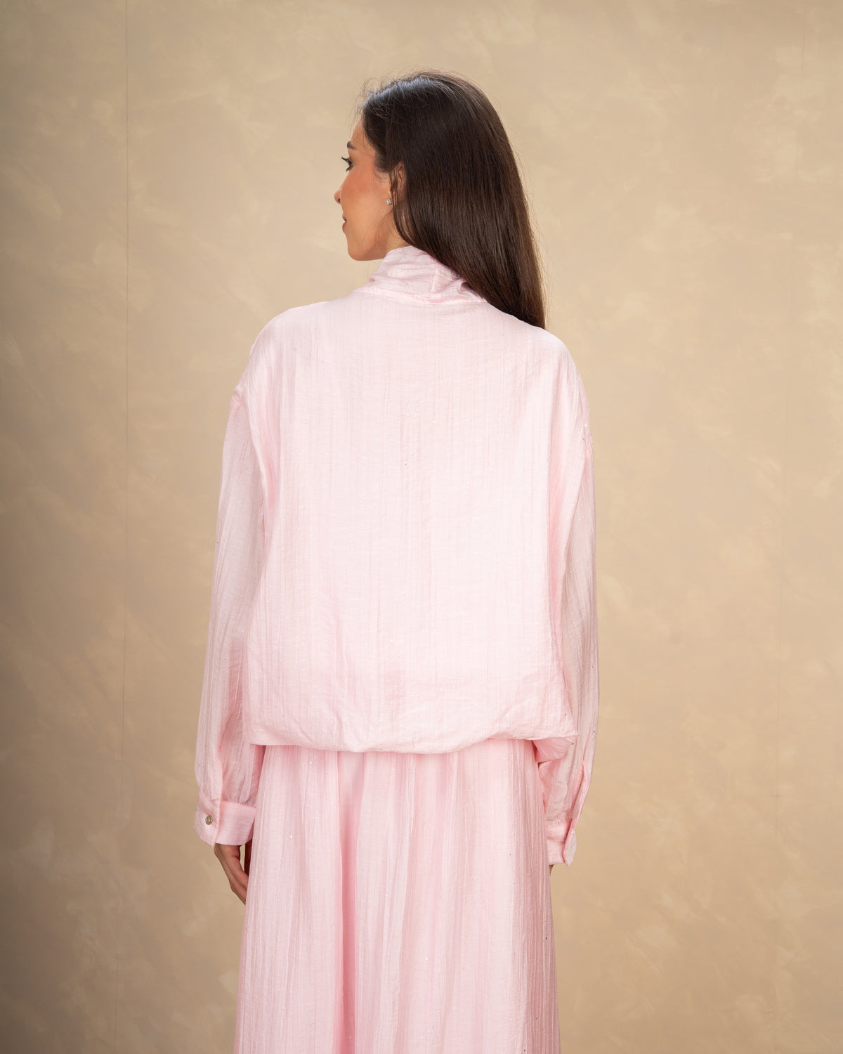 Blouse With Mini Pearl Dots