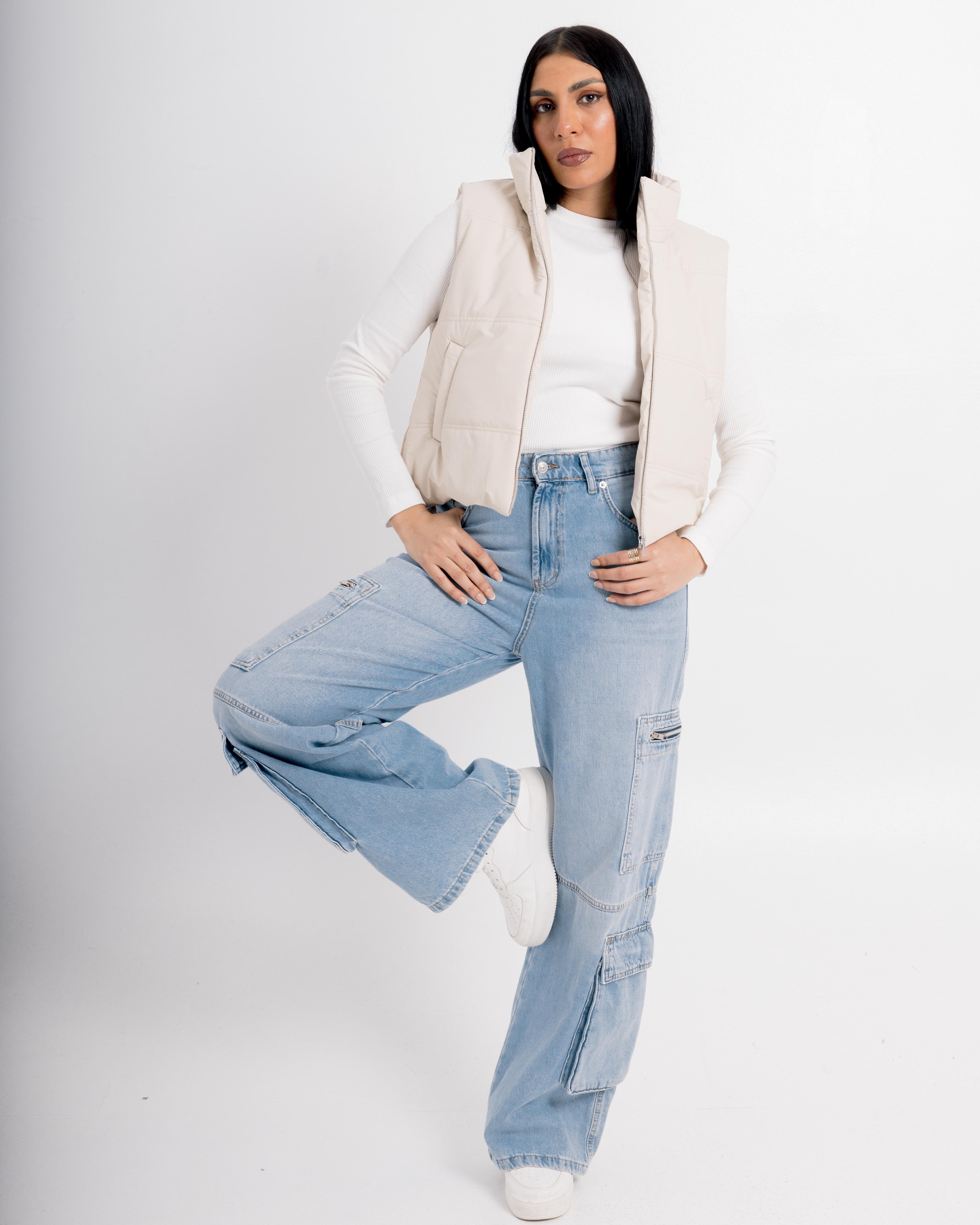 vest - Short capitonne