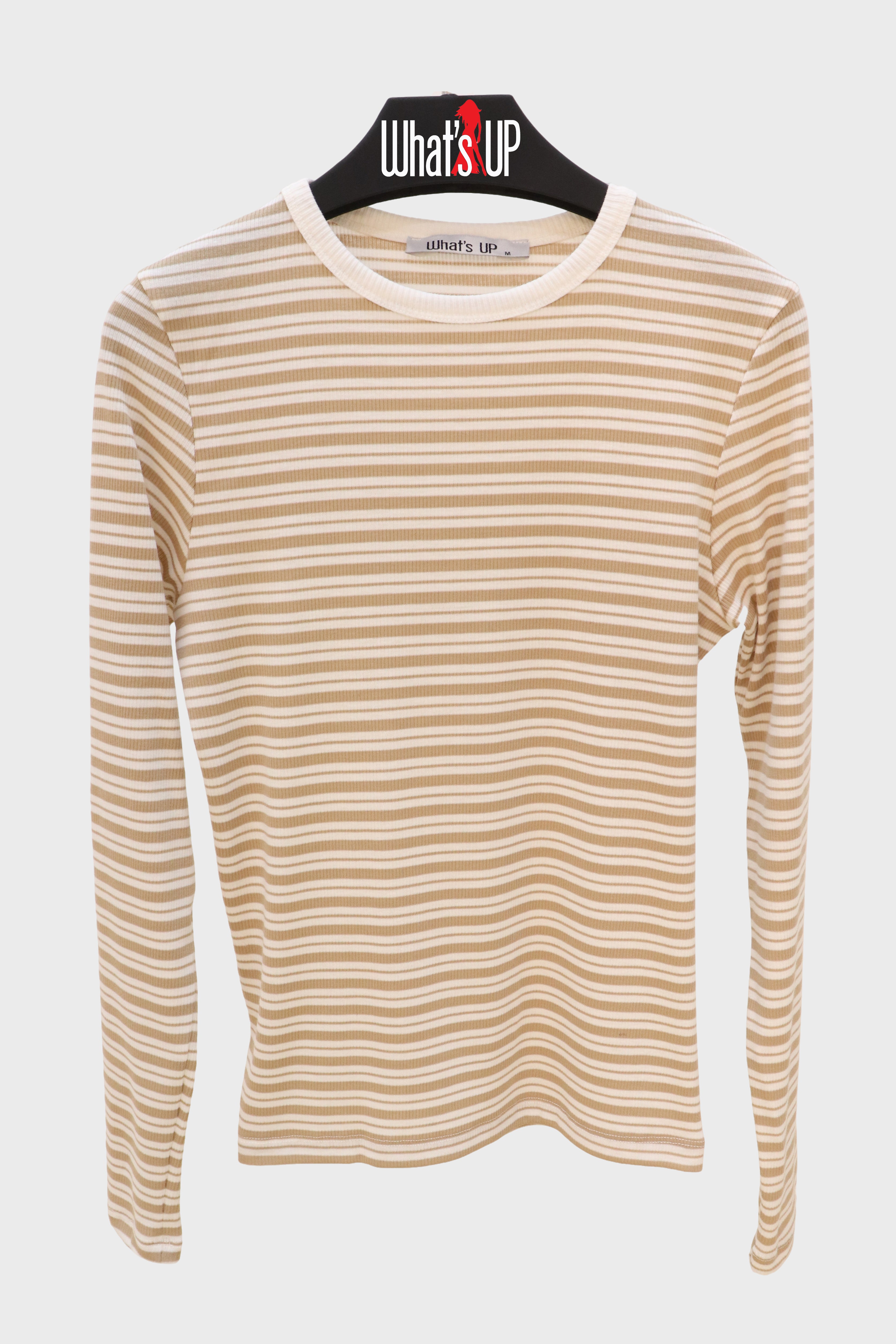 Basic Striped Long - Sleeve Tee