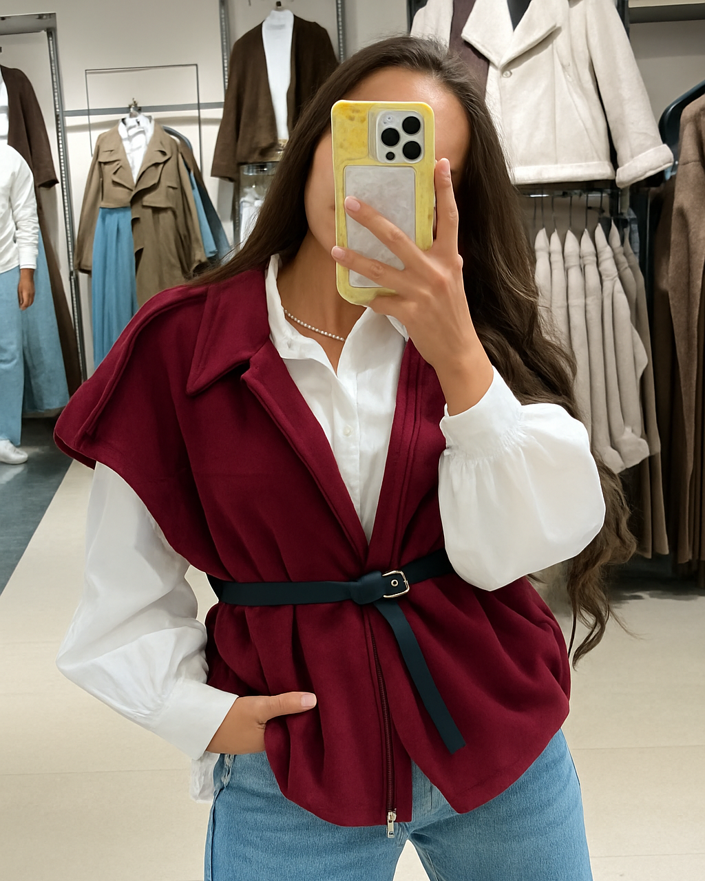 Plain Vest – Zipper (Basic, Colors)