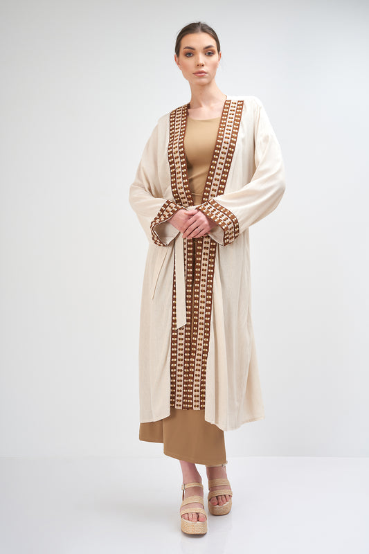 Linen kimono-  in two colors