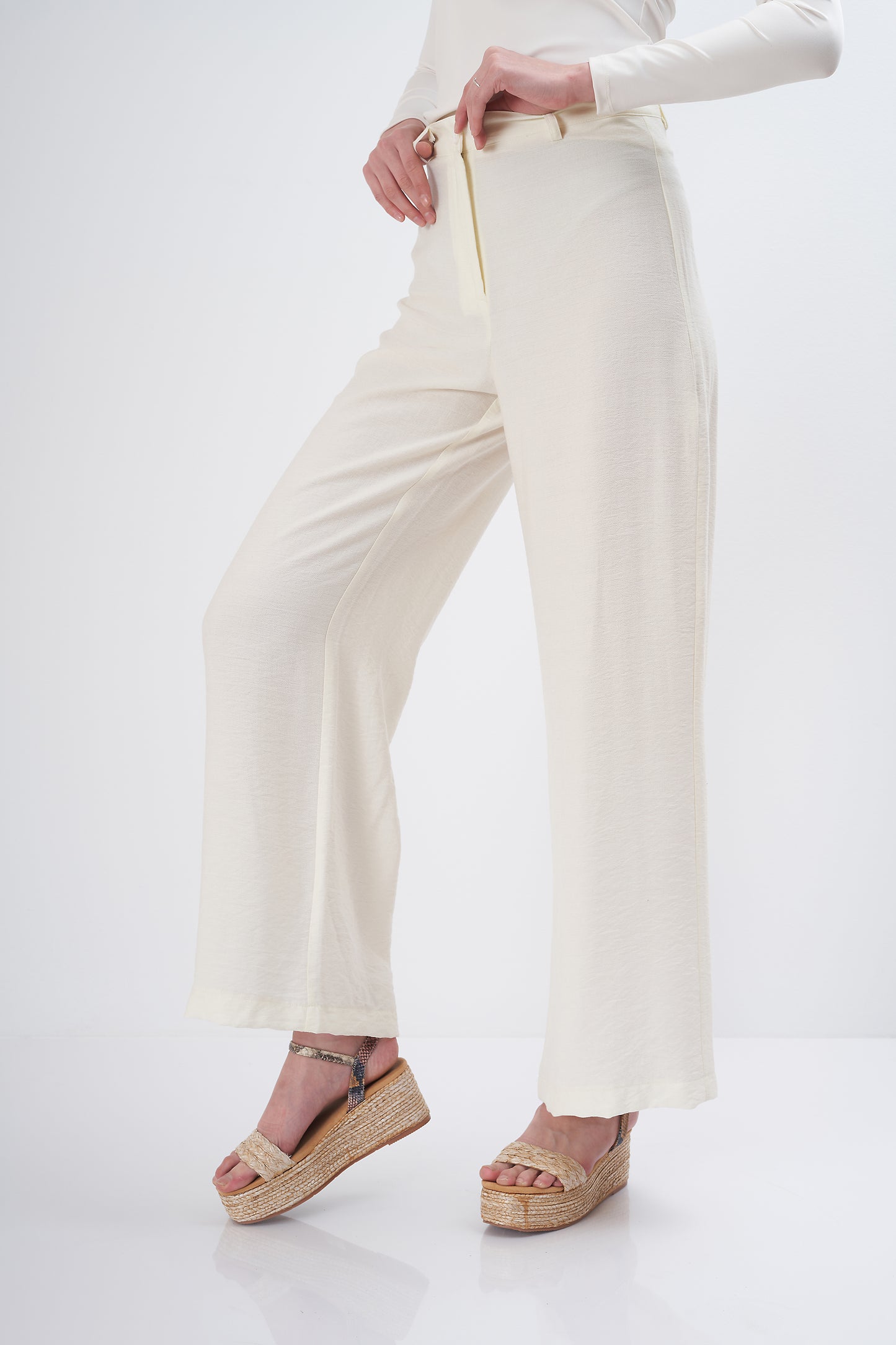 Plain (wide-leg) Trouser - (colors)