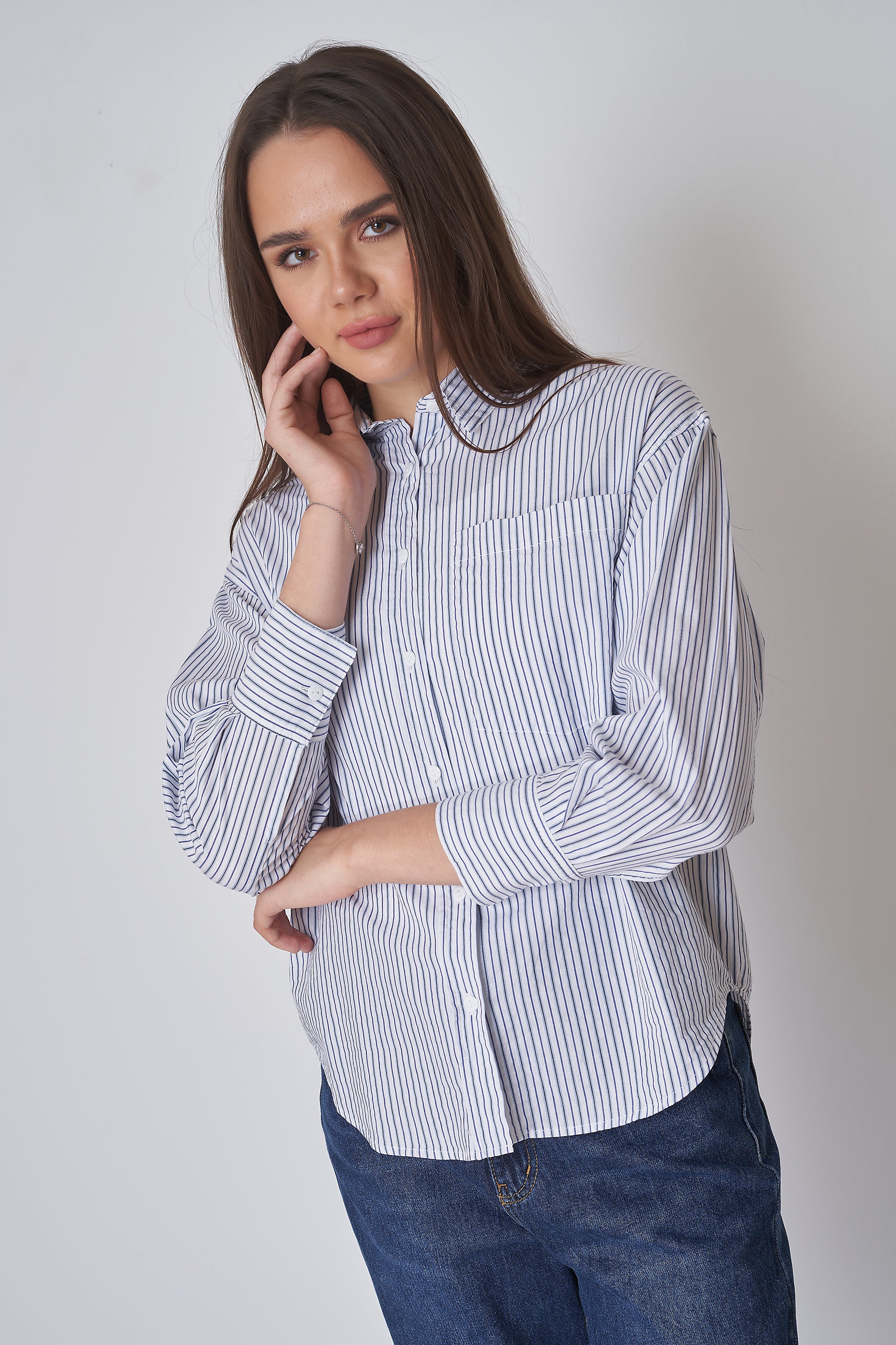 Striped Shirt - Buttons