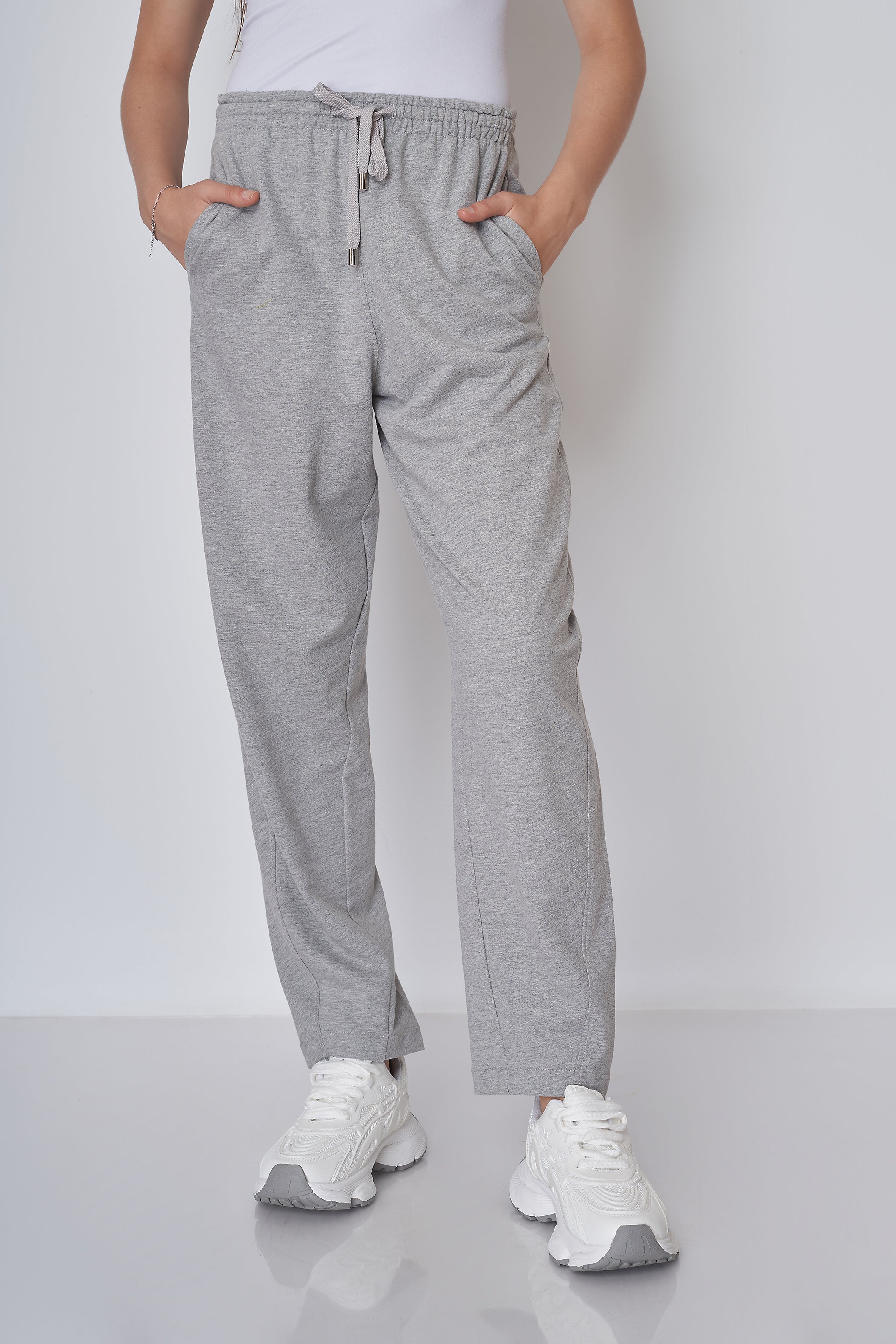 Plain Melton Trousers - Assorted Colors