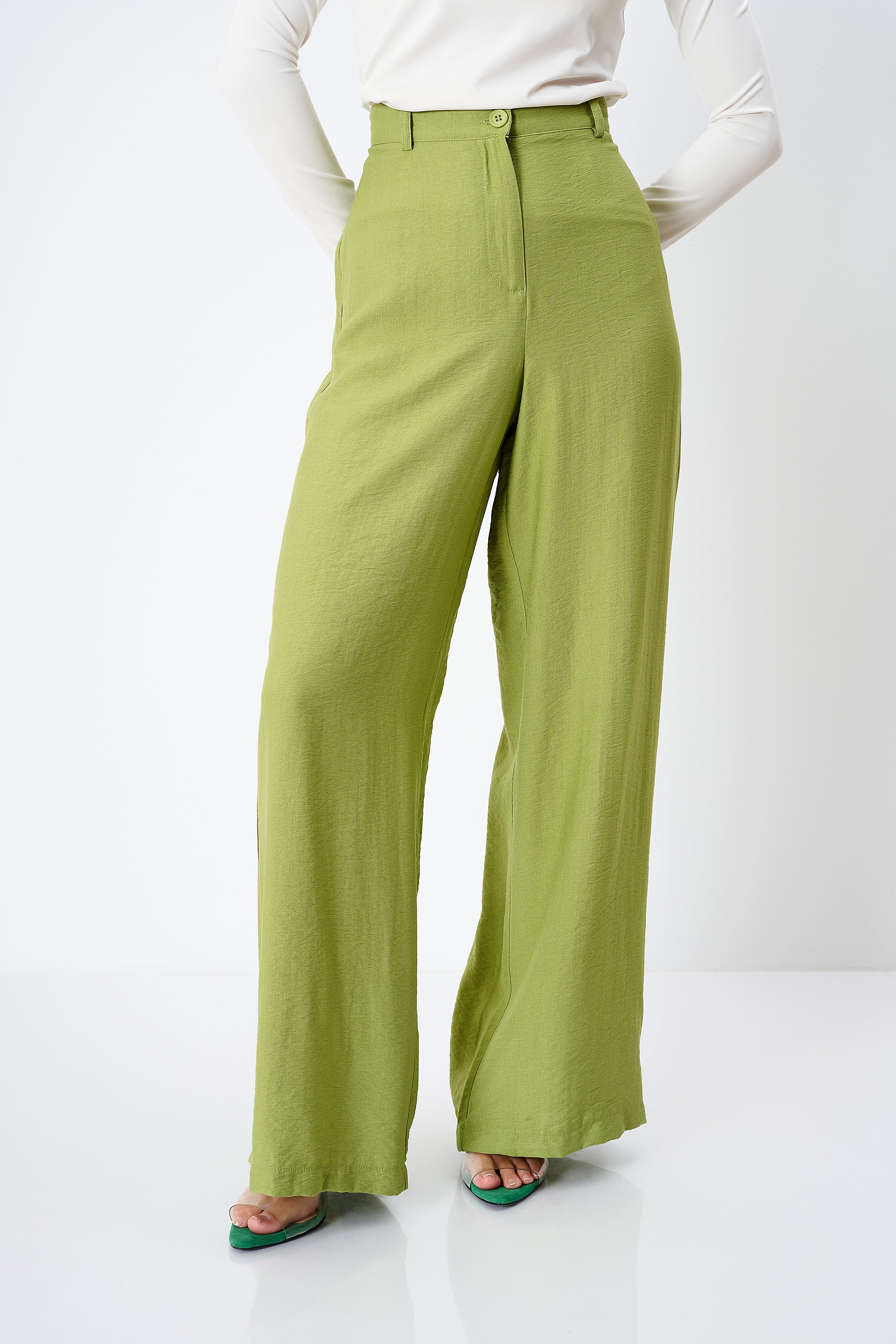 Plain (wide-leg) Trouser - (colors)