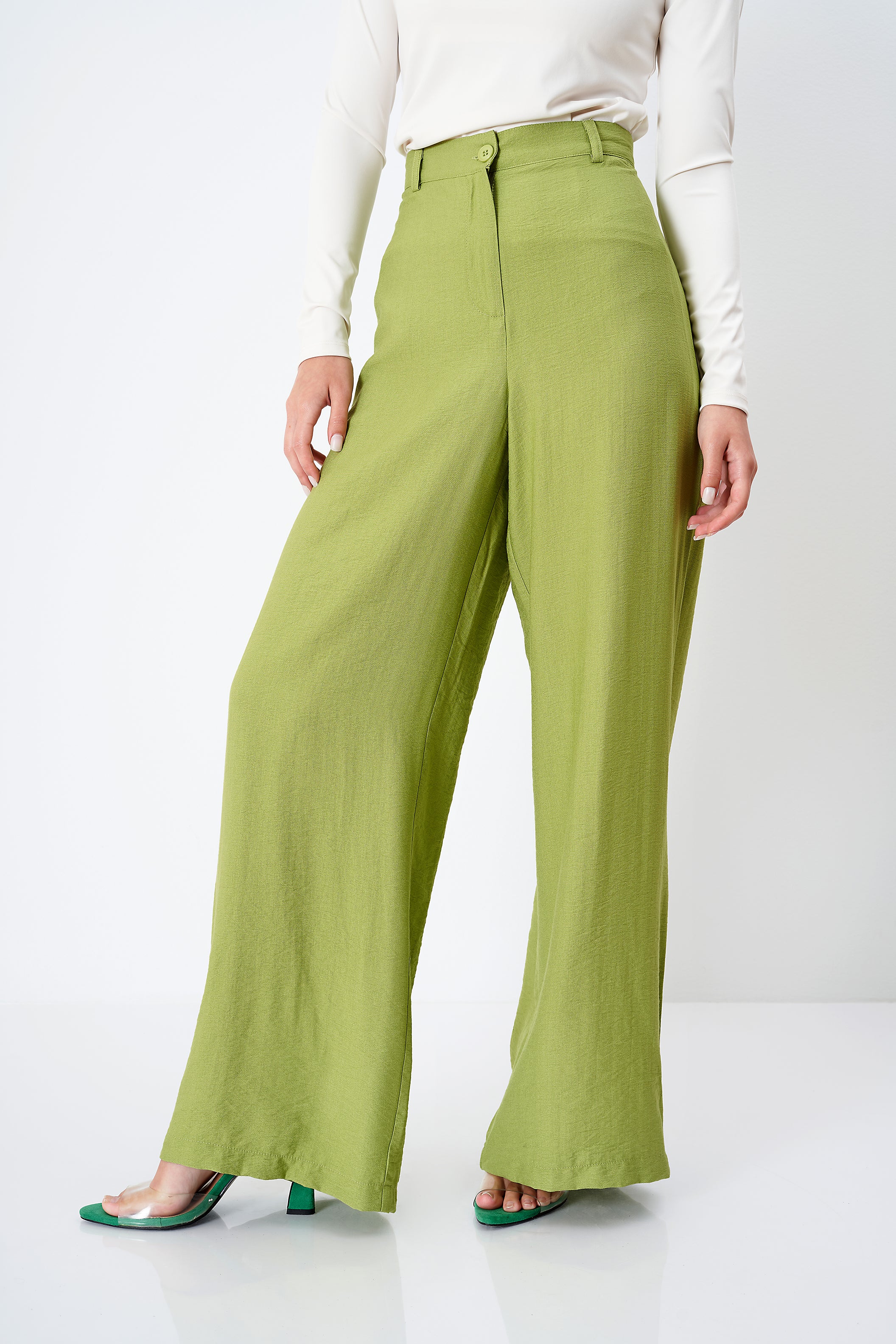 Plain (wide-leg) Trouser - (colors)