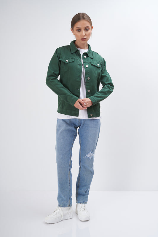 Gabardine jacket - (with 2-pockets)