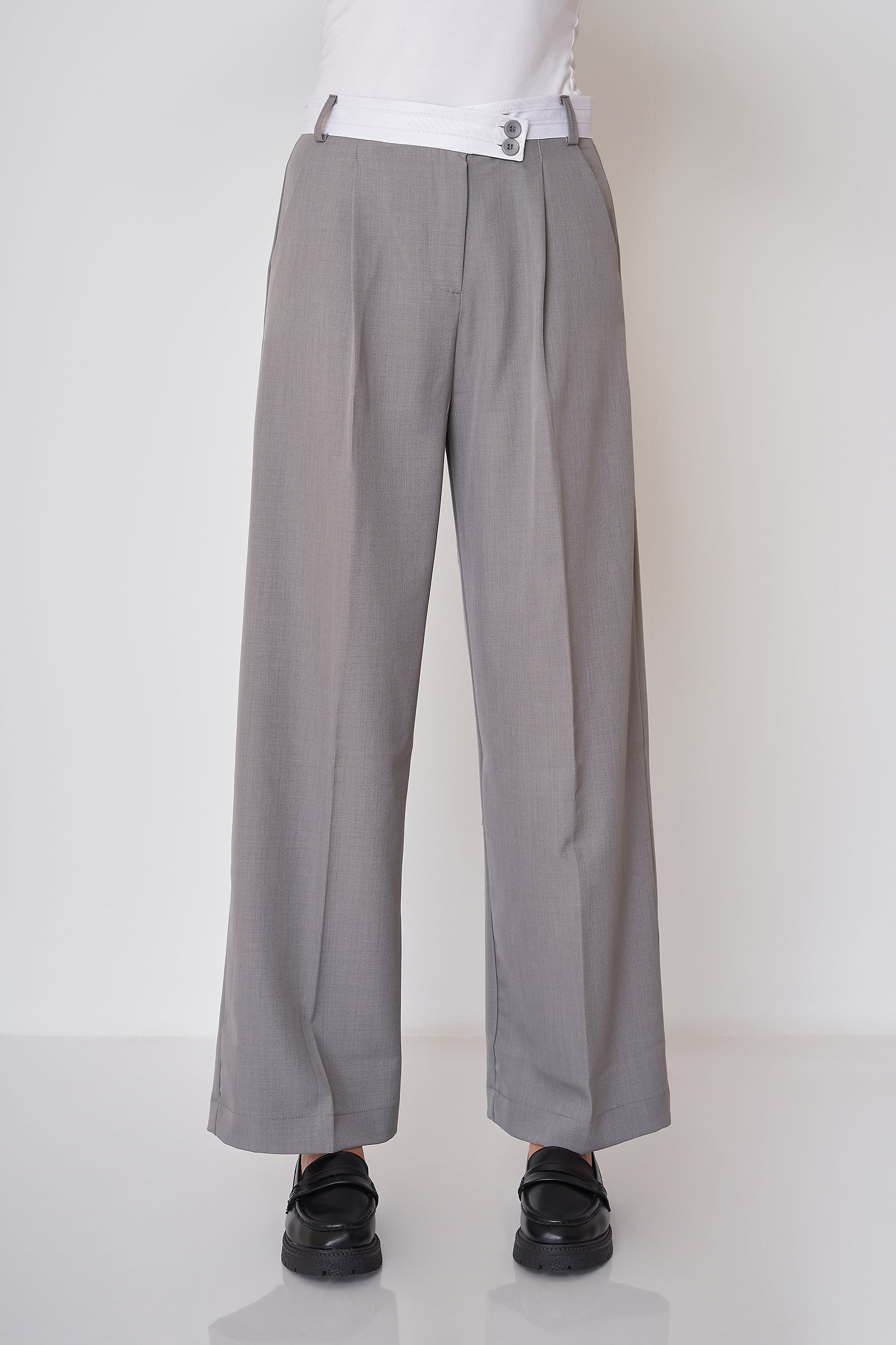 Trousers - Plain ( With-Belt )