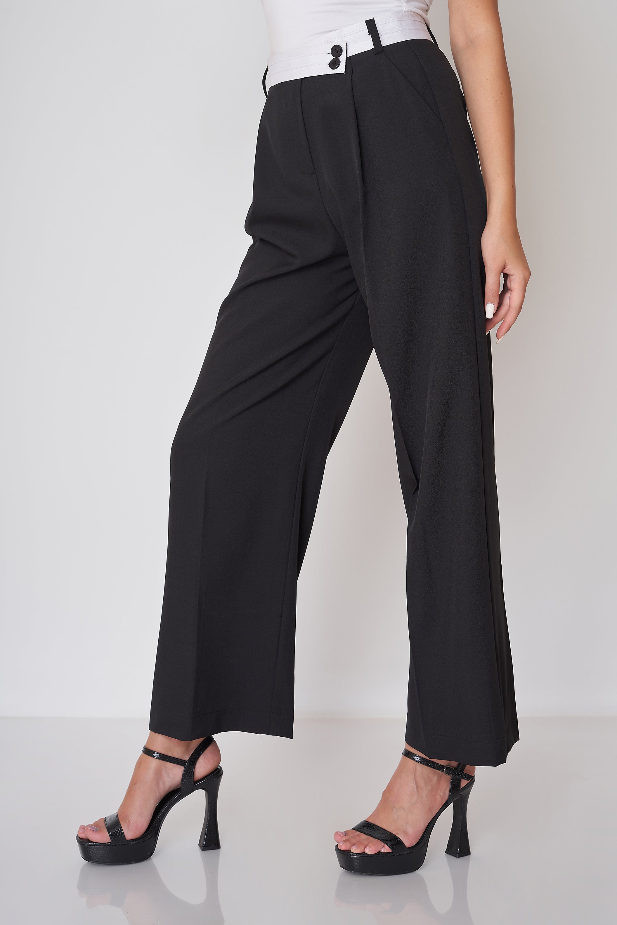 Trousers - Plain ( With-Belt )