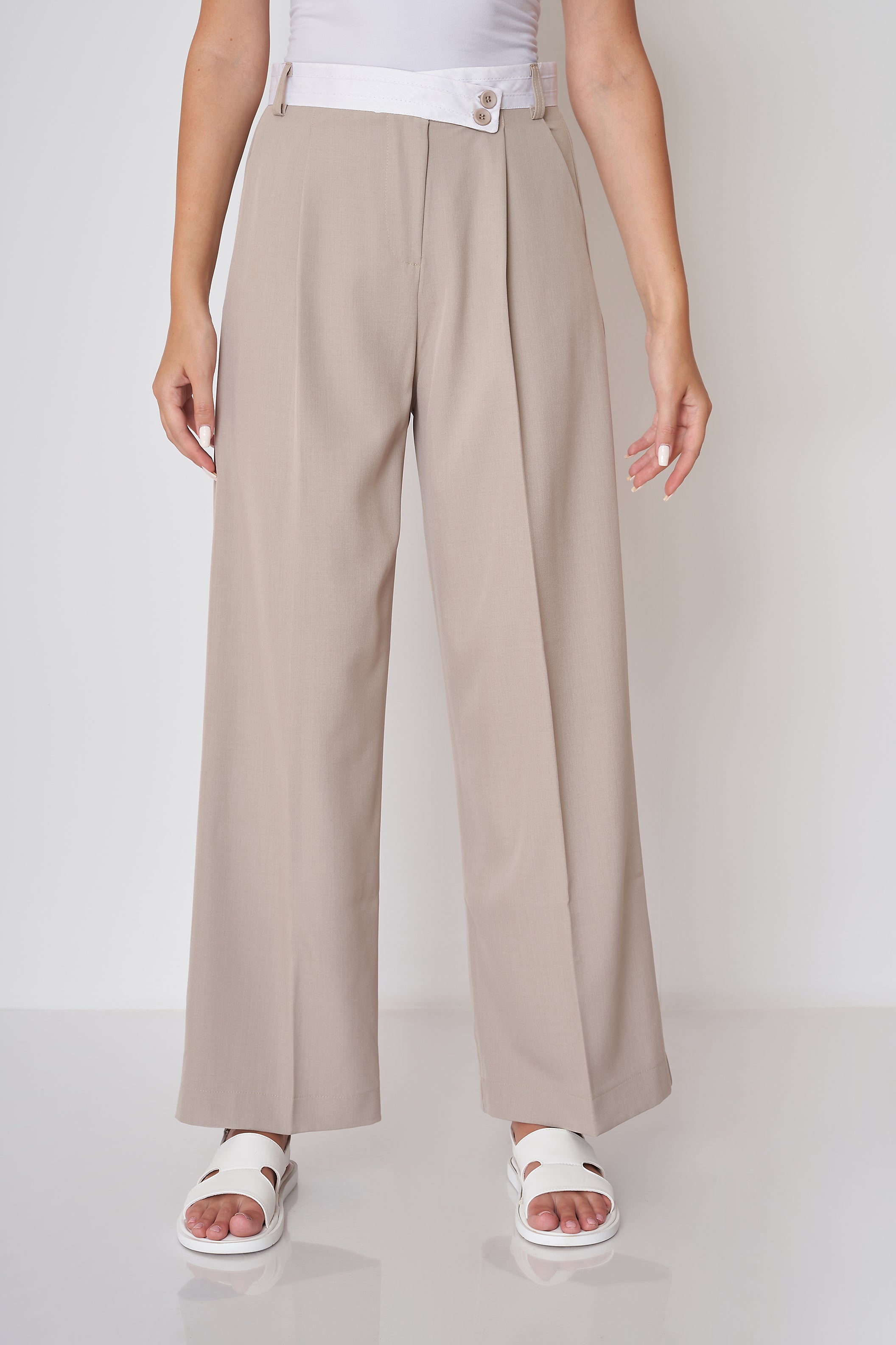 Trousers - Plain ( With-Belt )