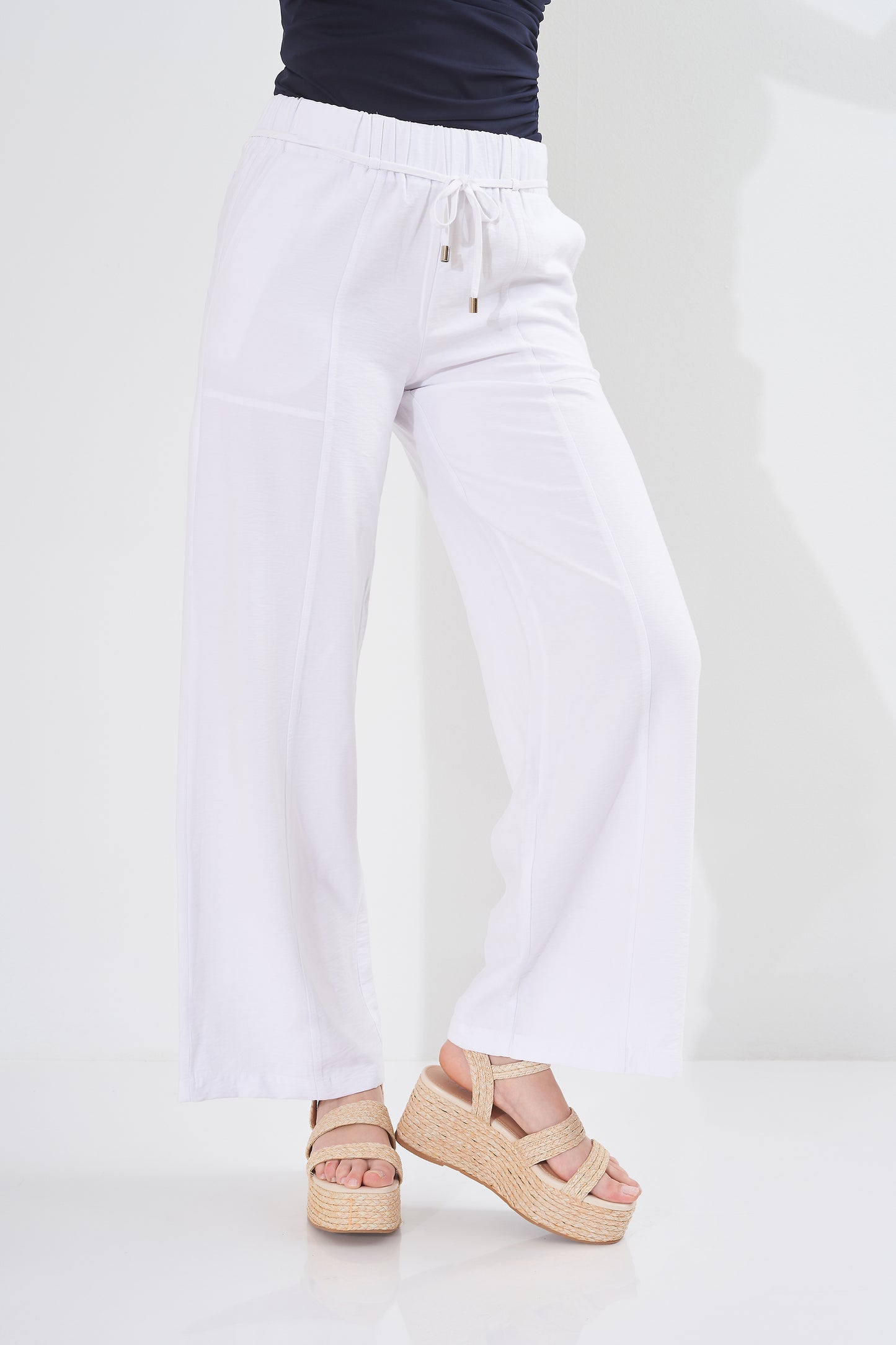trousers - 2 pocket - (drawstring)