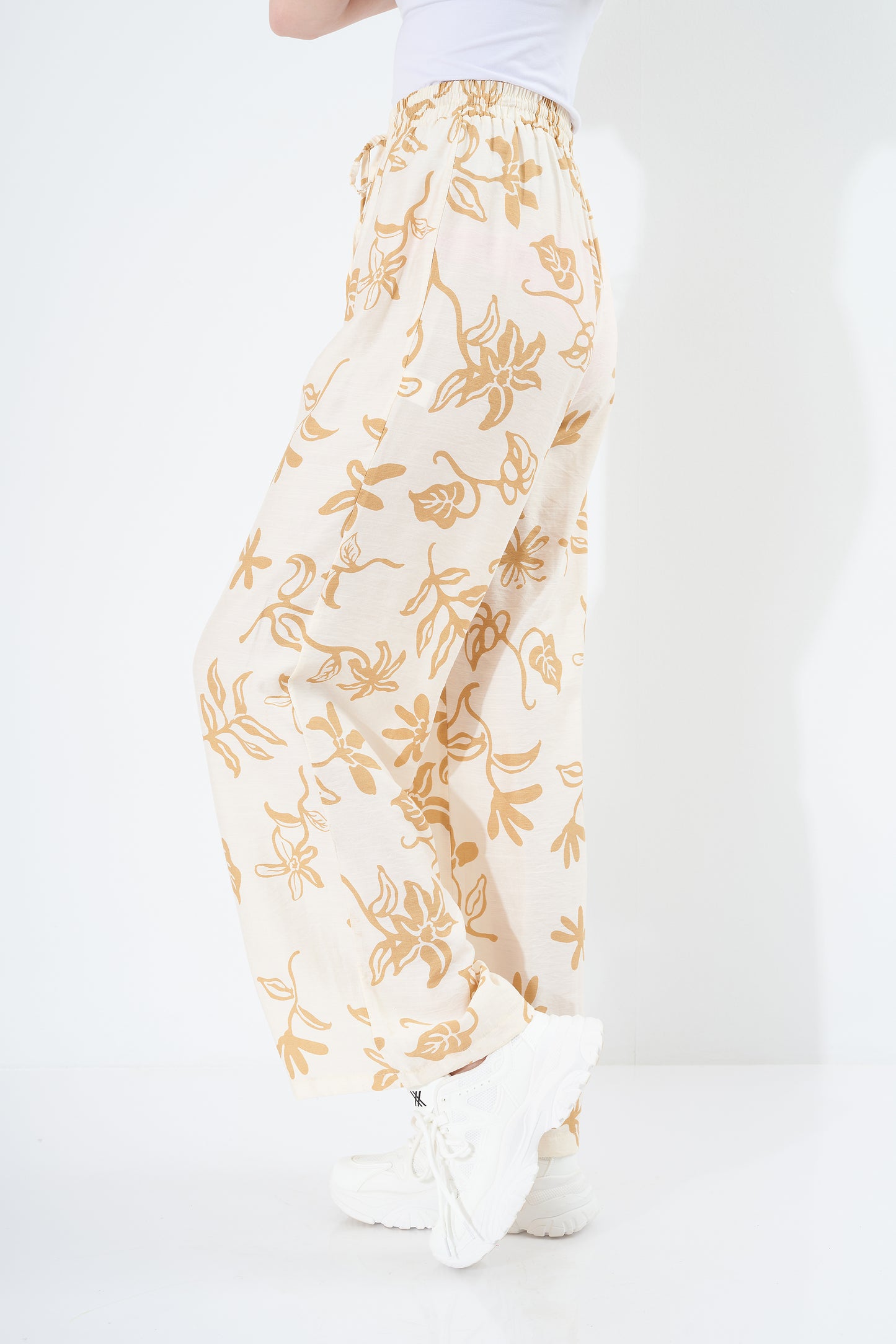 Floral Patterned - Trouser