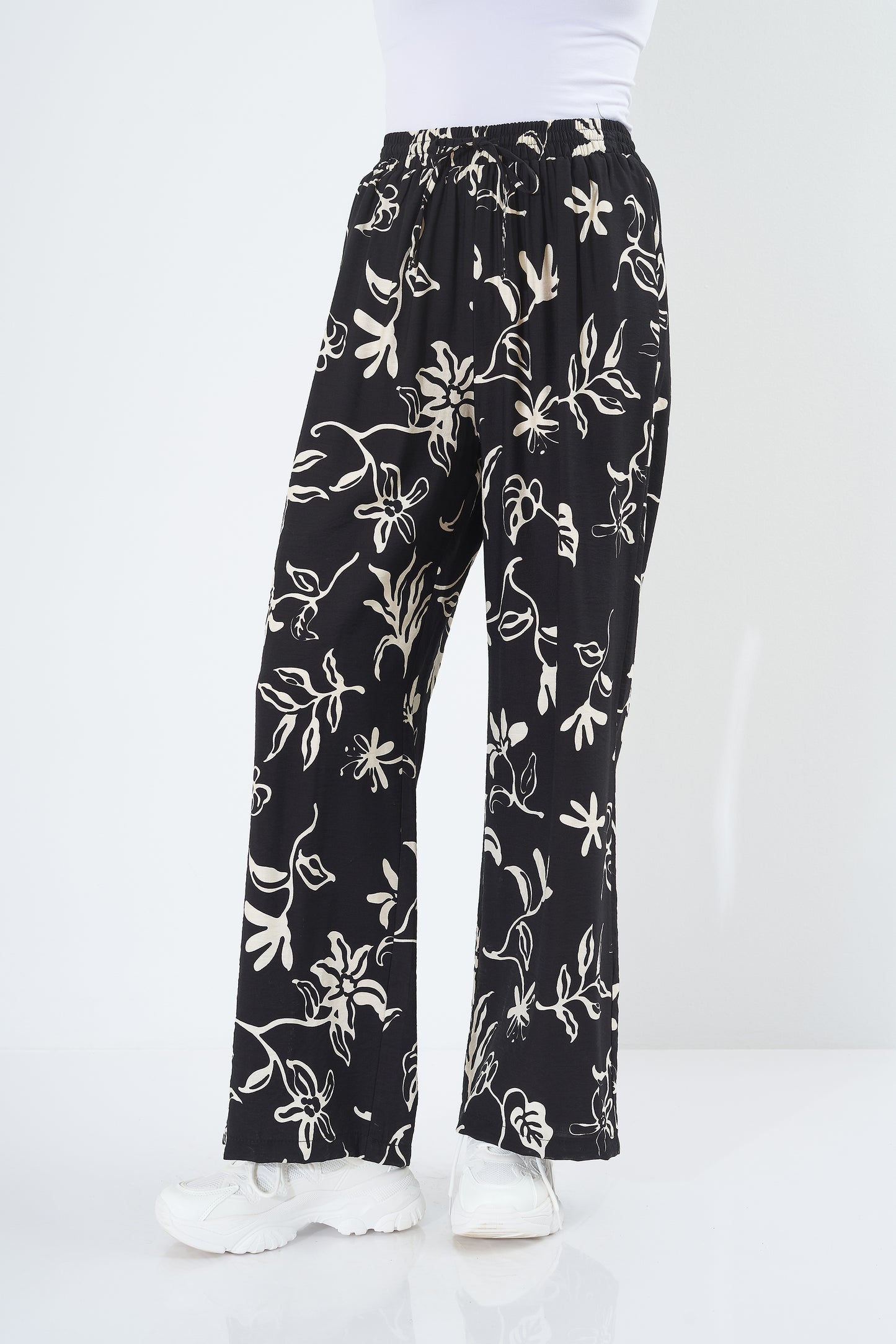 Floral Patterned - Trouser