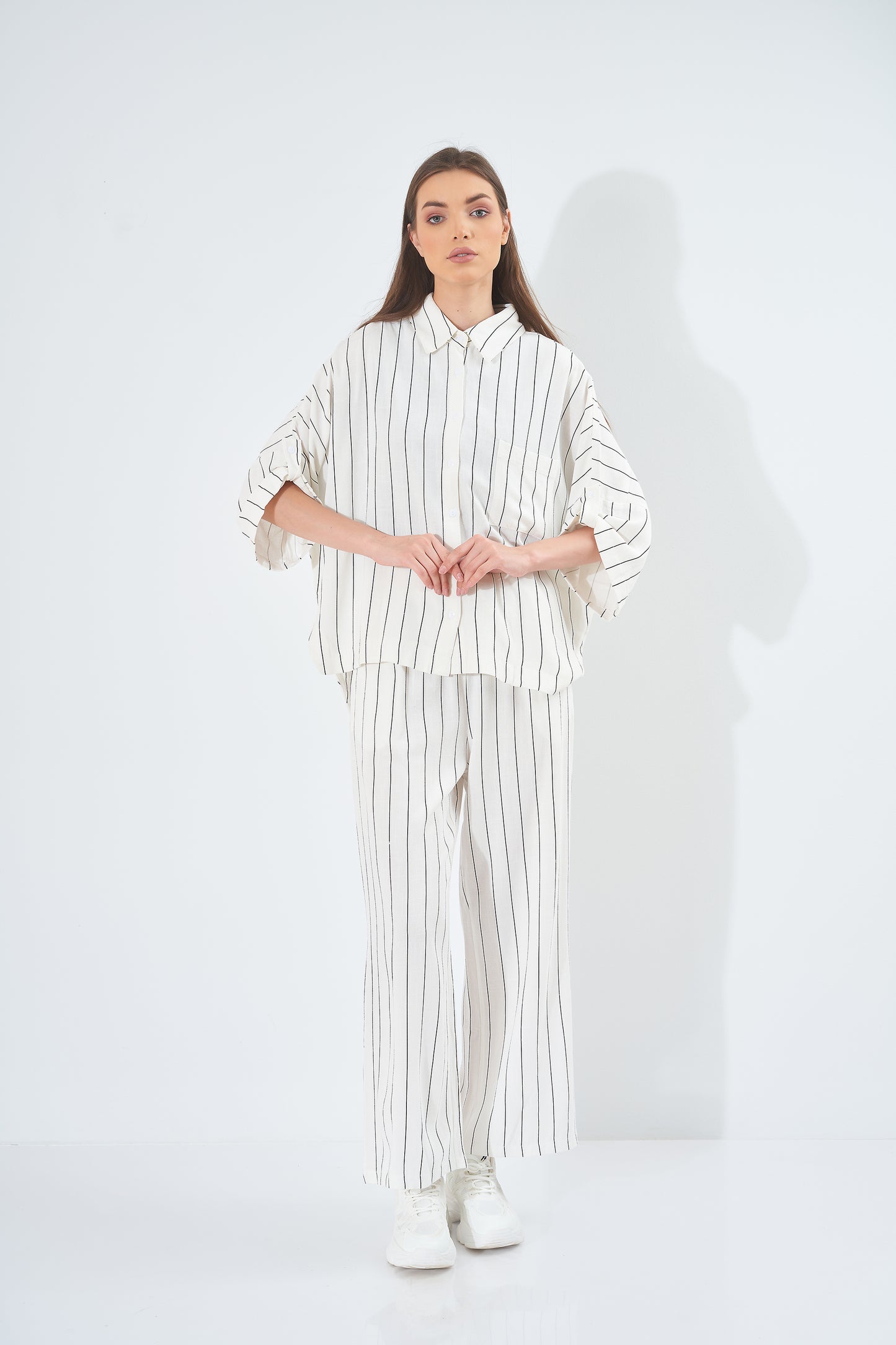 Striped Wide - Plain Shirt