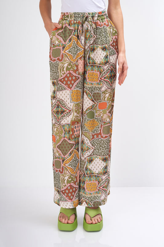 Patterned Stan - Trousers