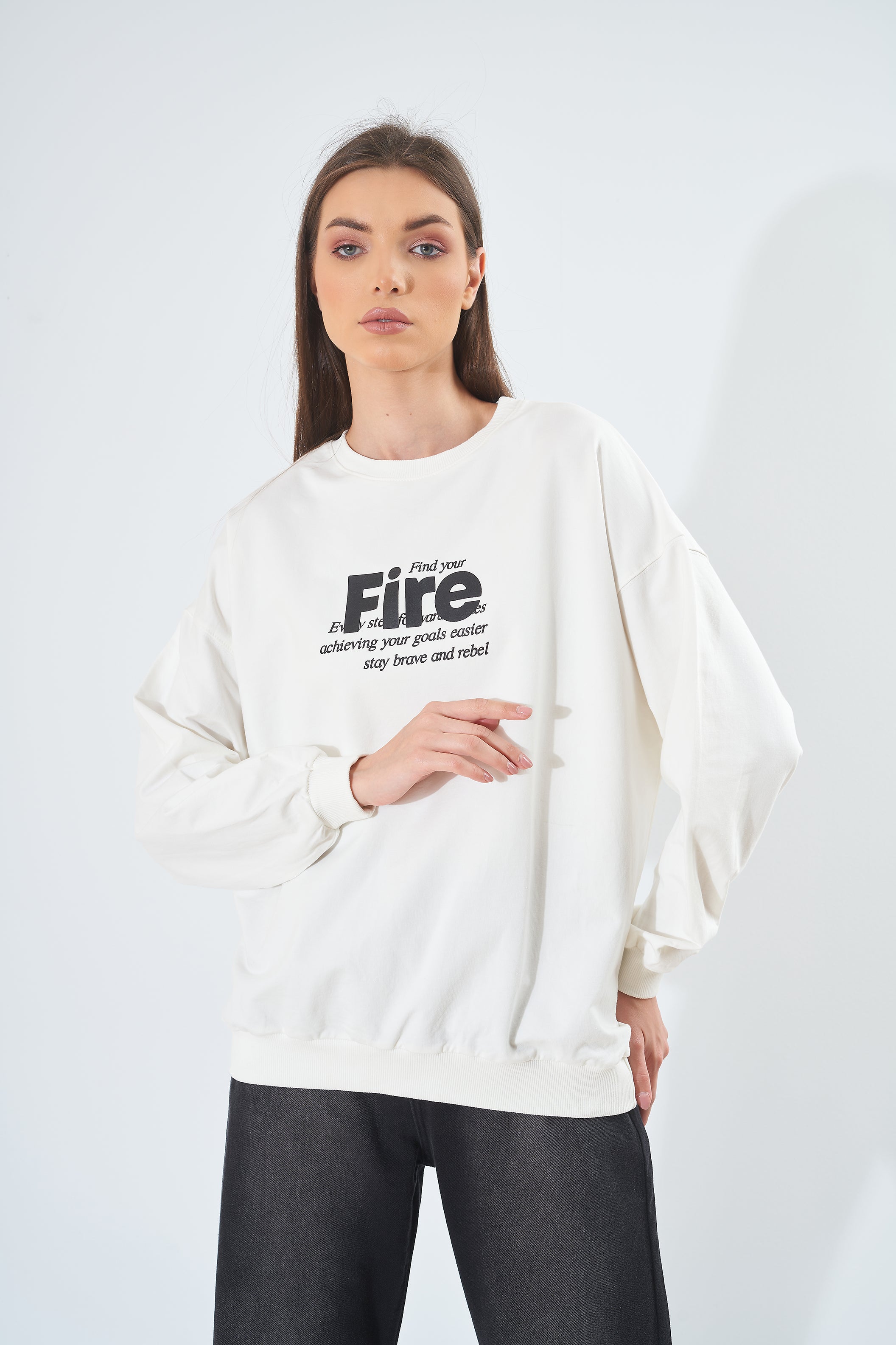 Motivational Sweatshirt - Find Word