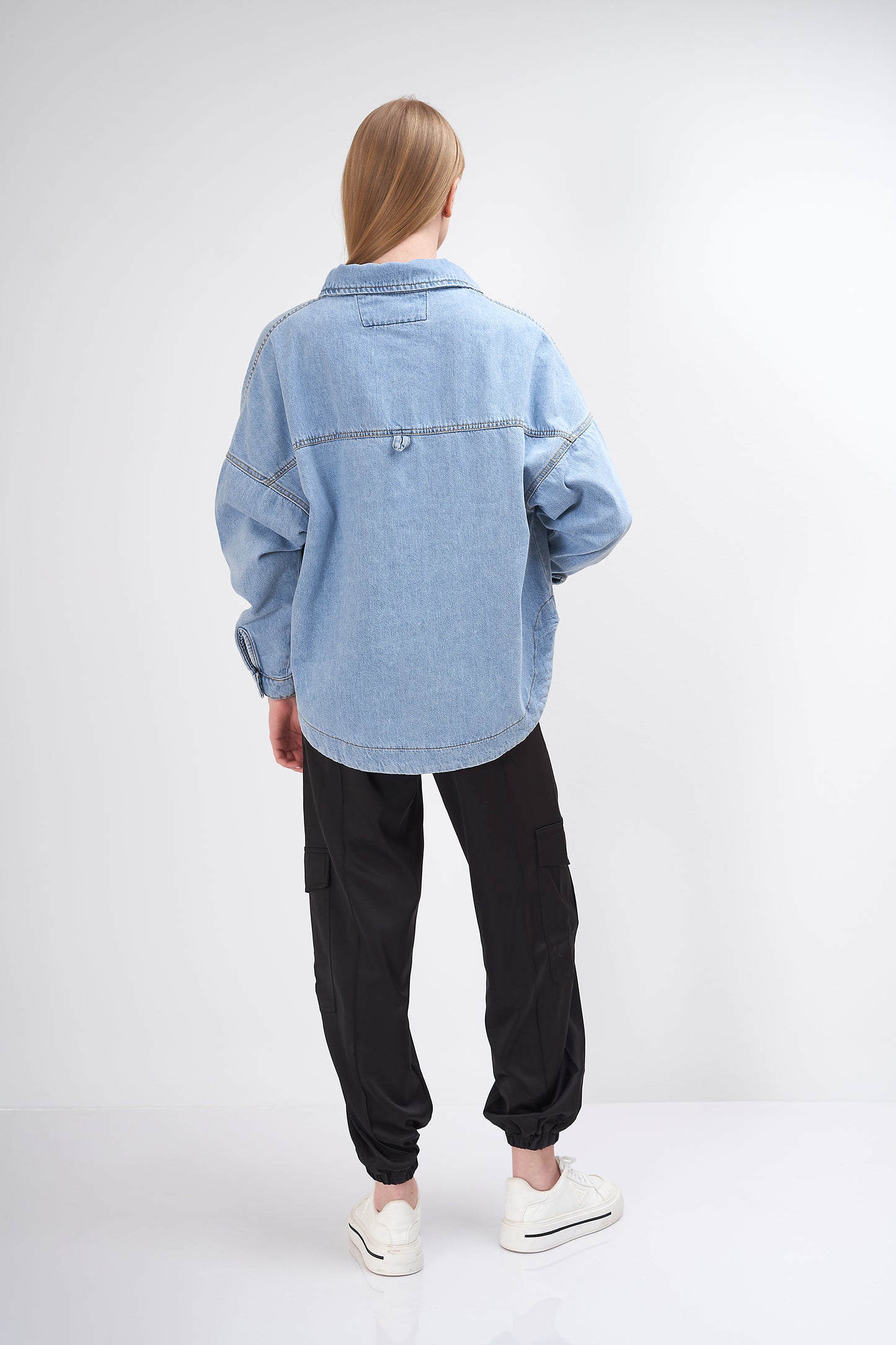 Plain Denim - Jacket (2 Pockets)