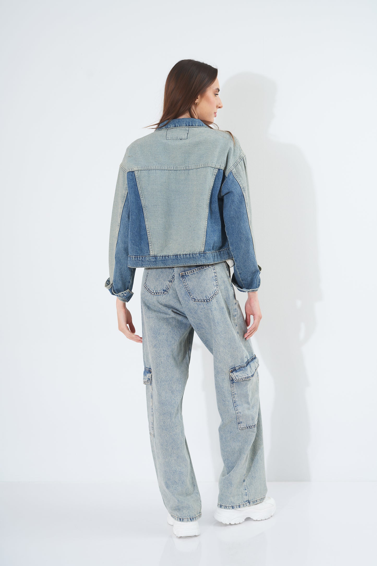 Plain Chest Pocket - Jeans Jacket