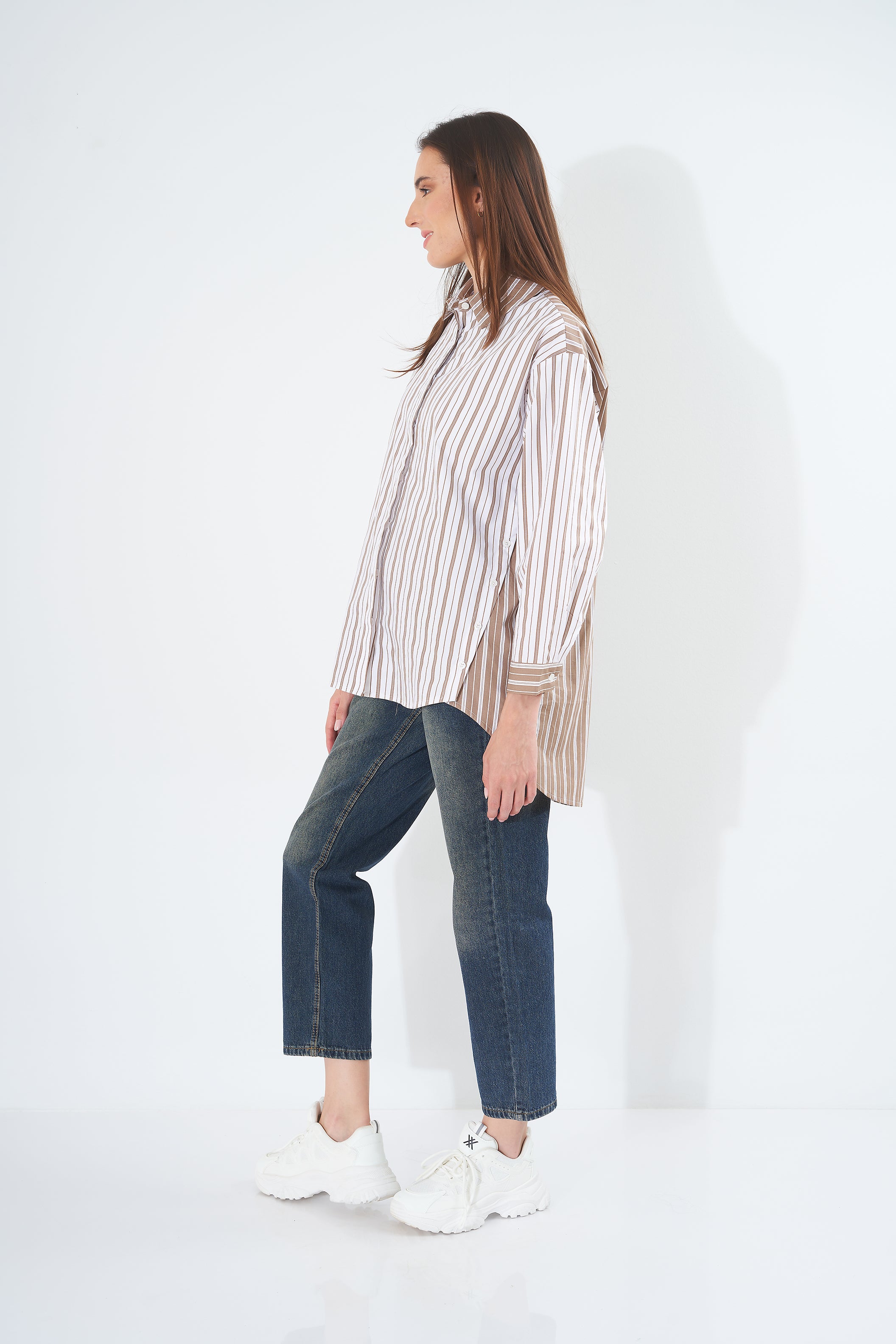 Shirt - Long striped