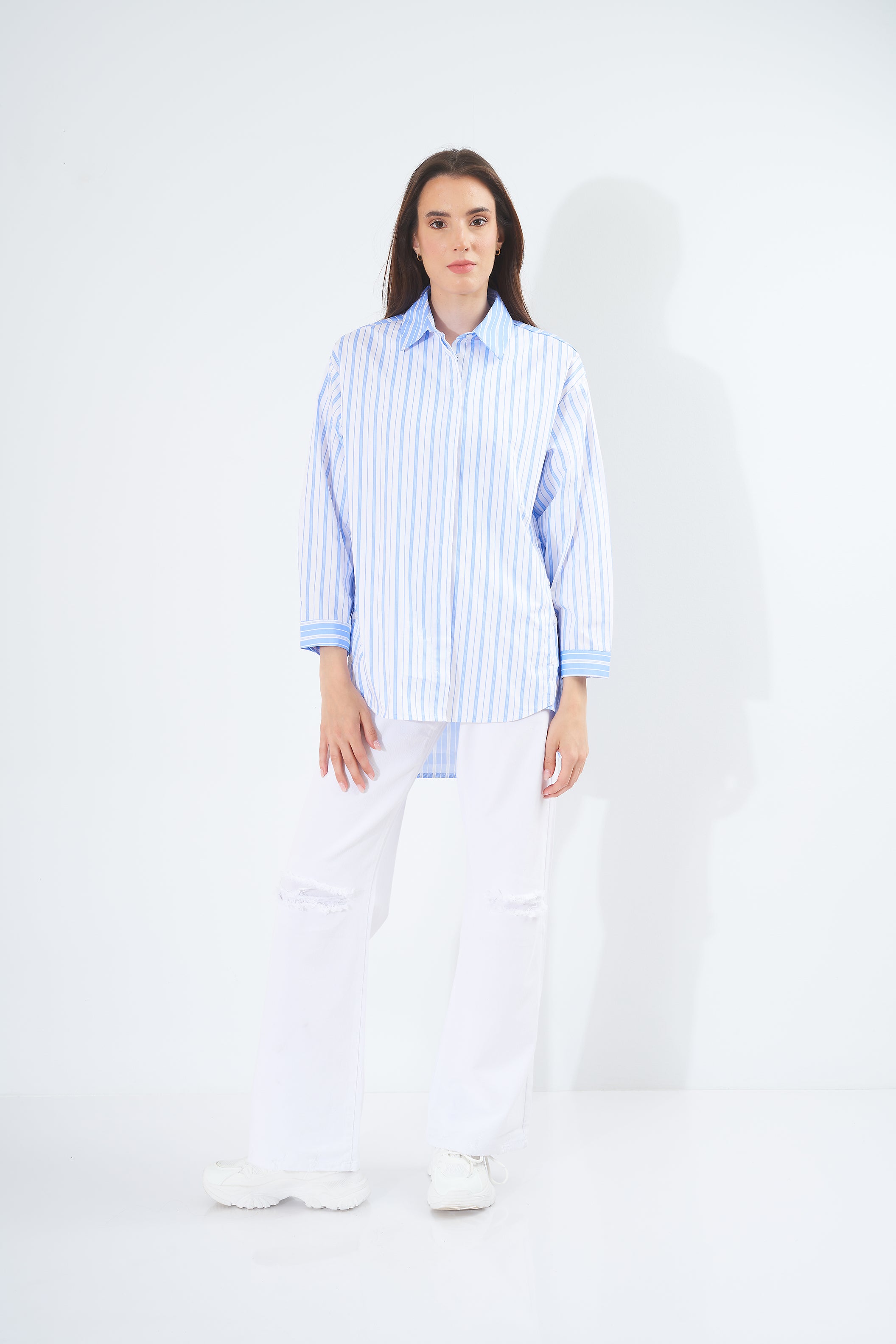 Shirt - Long striped