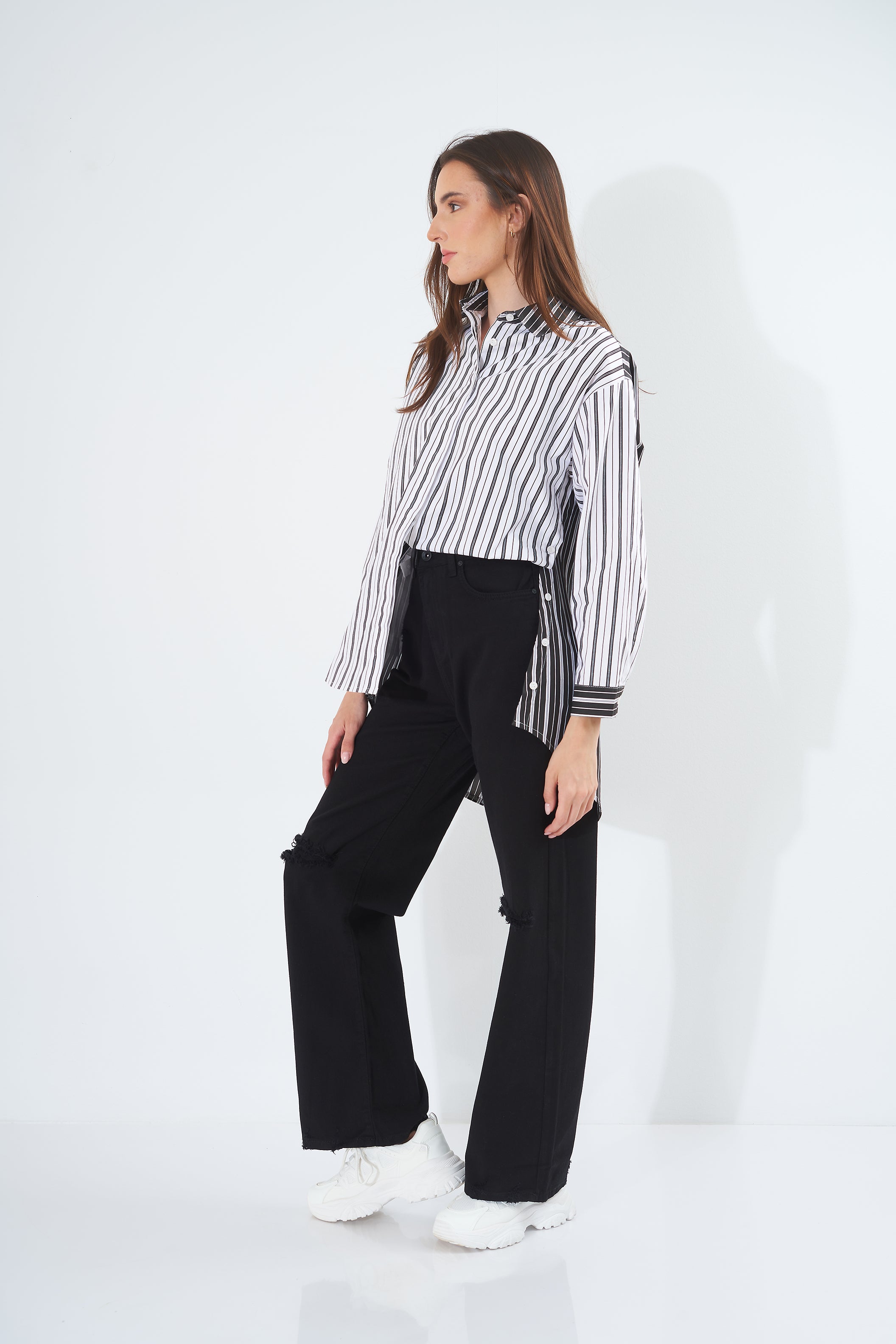 Shirt - Long striped