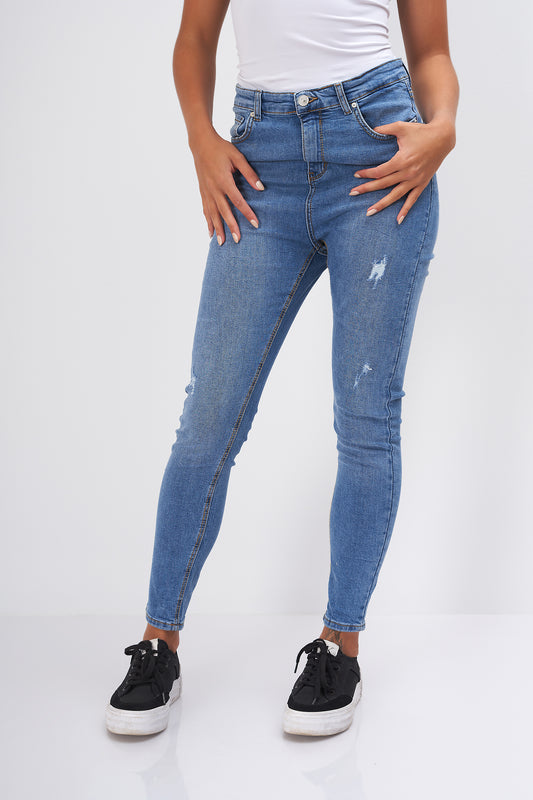 Lightly (Distressed-Jeans) - Plain