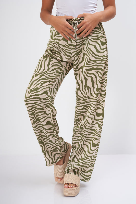 Trousers - (Tiger-Print)