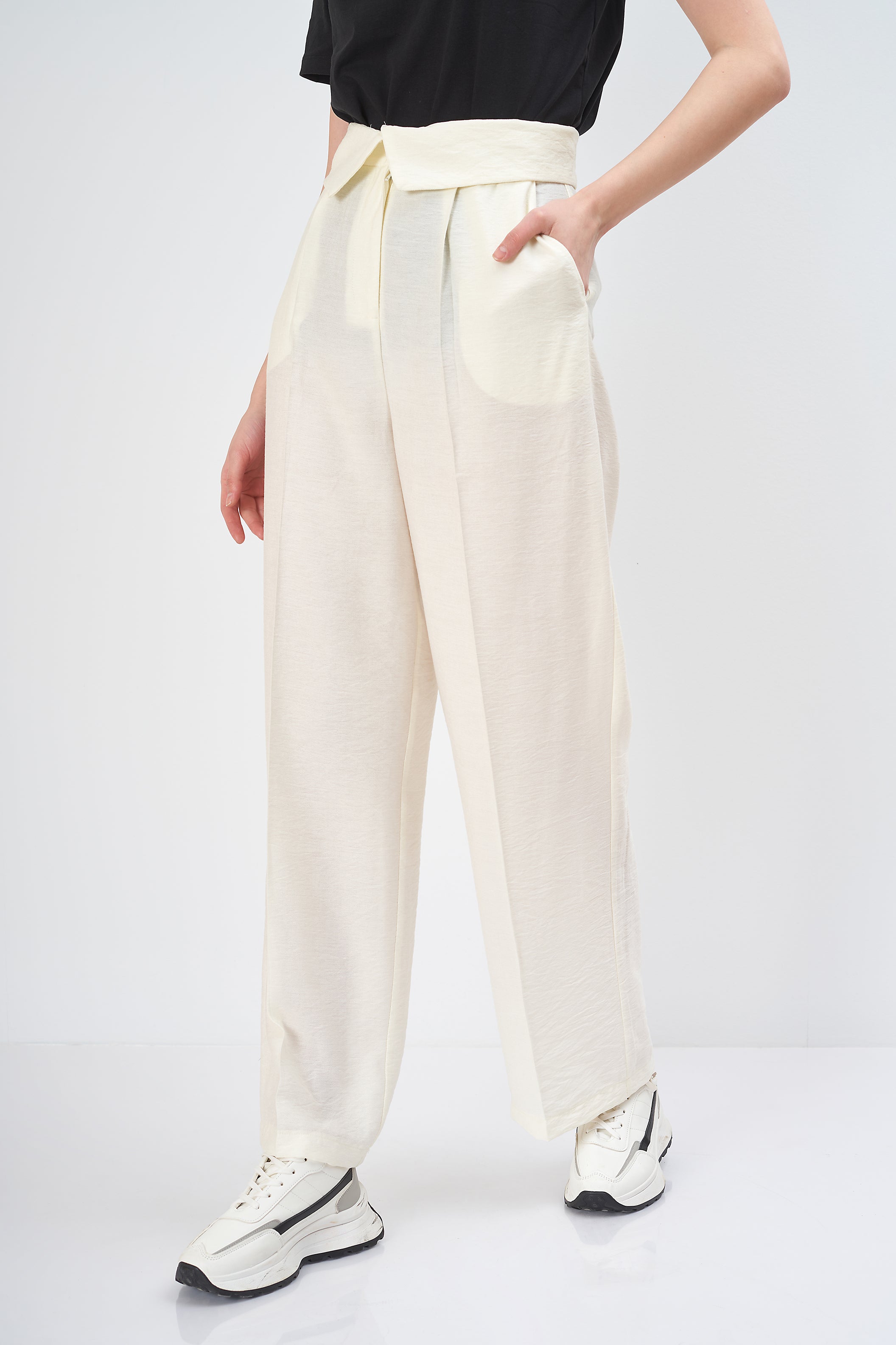 Plain Trouser - Wide Leg