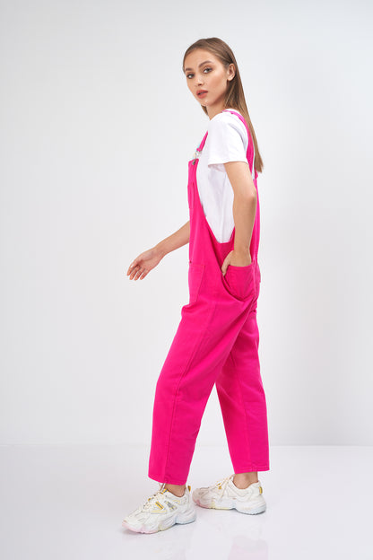 Gabardine Jumpsuit - Plain