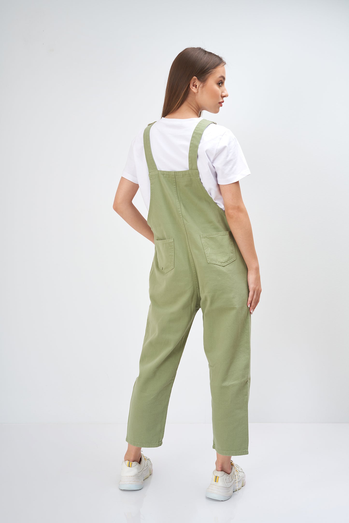 Gabardine Jumpsuit - Plain