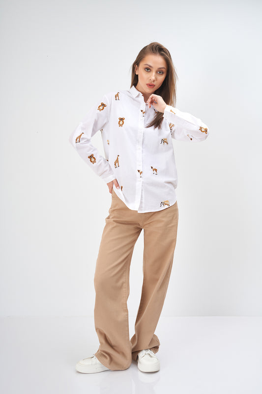 Embroidered Shirt - Various Patterns
