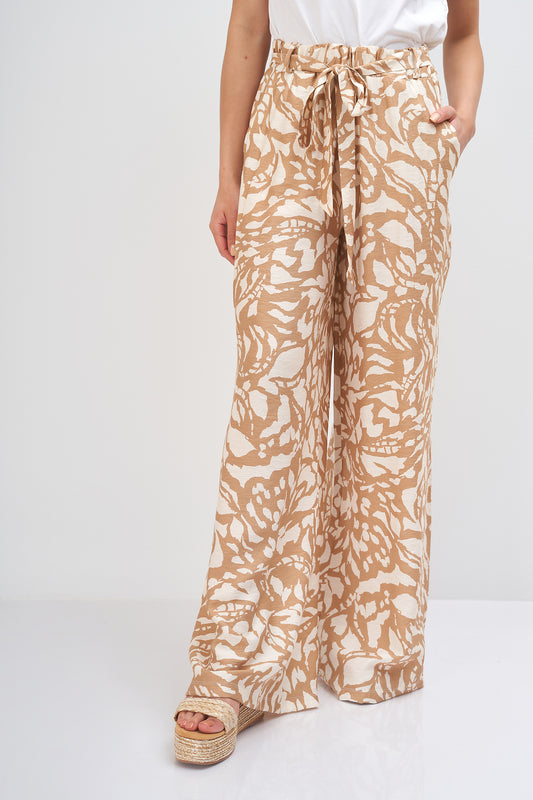 Plain Trouser - with patterns (drawstring)