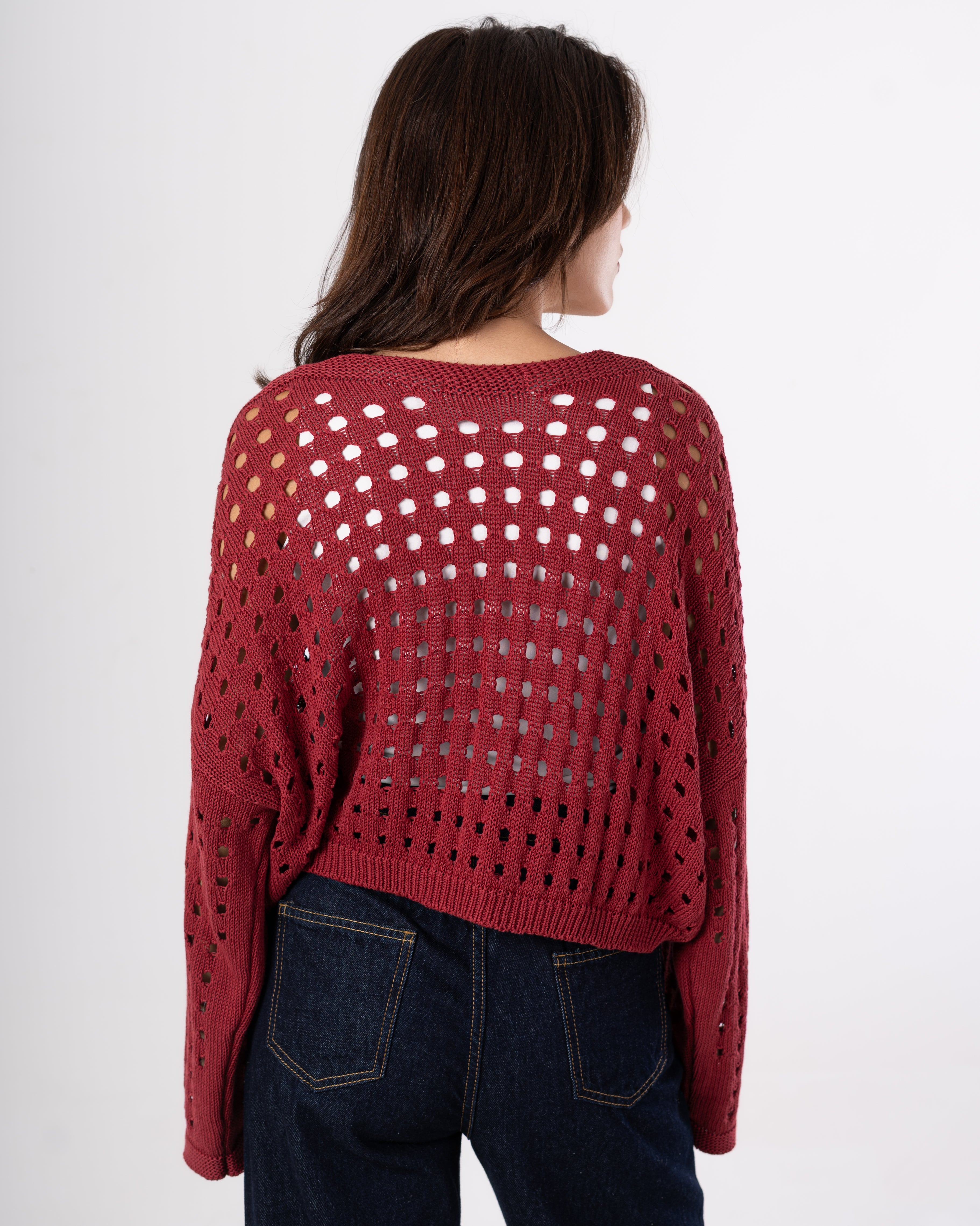 Knitwear Bodysuit - With Cut-Outs