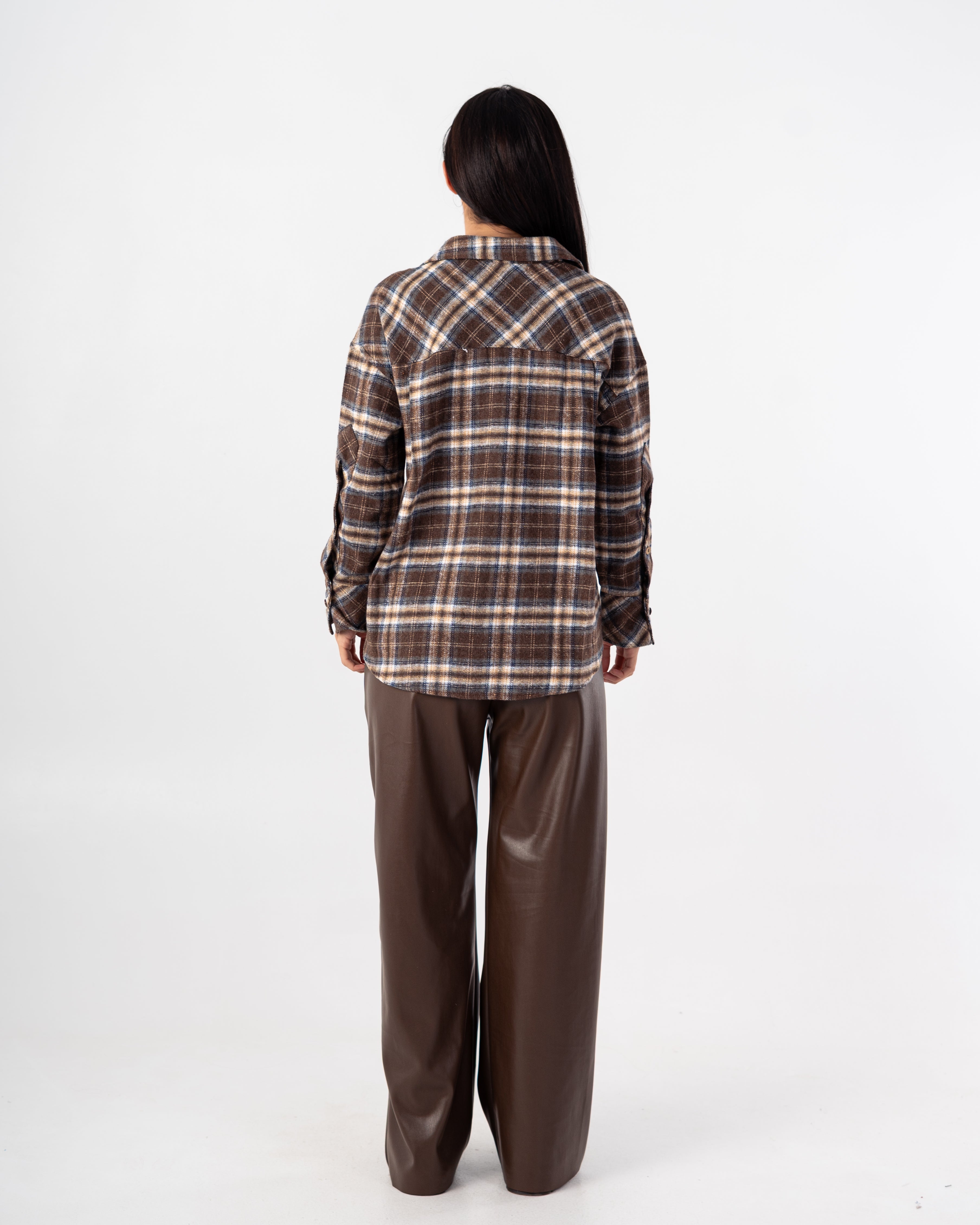 Karo Shirt – Chest Pocket (Striped Pattern)