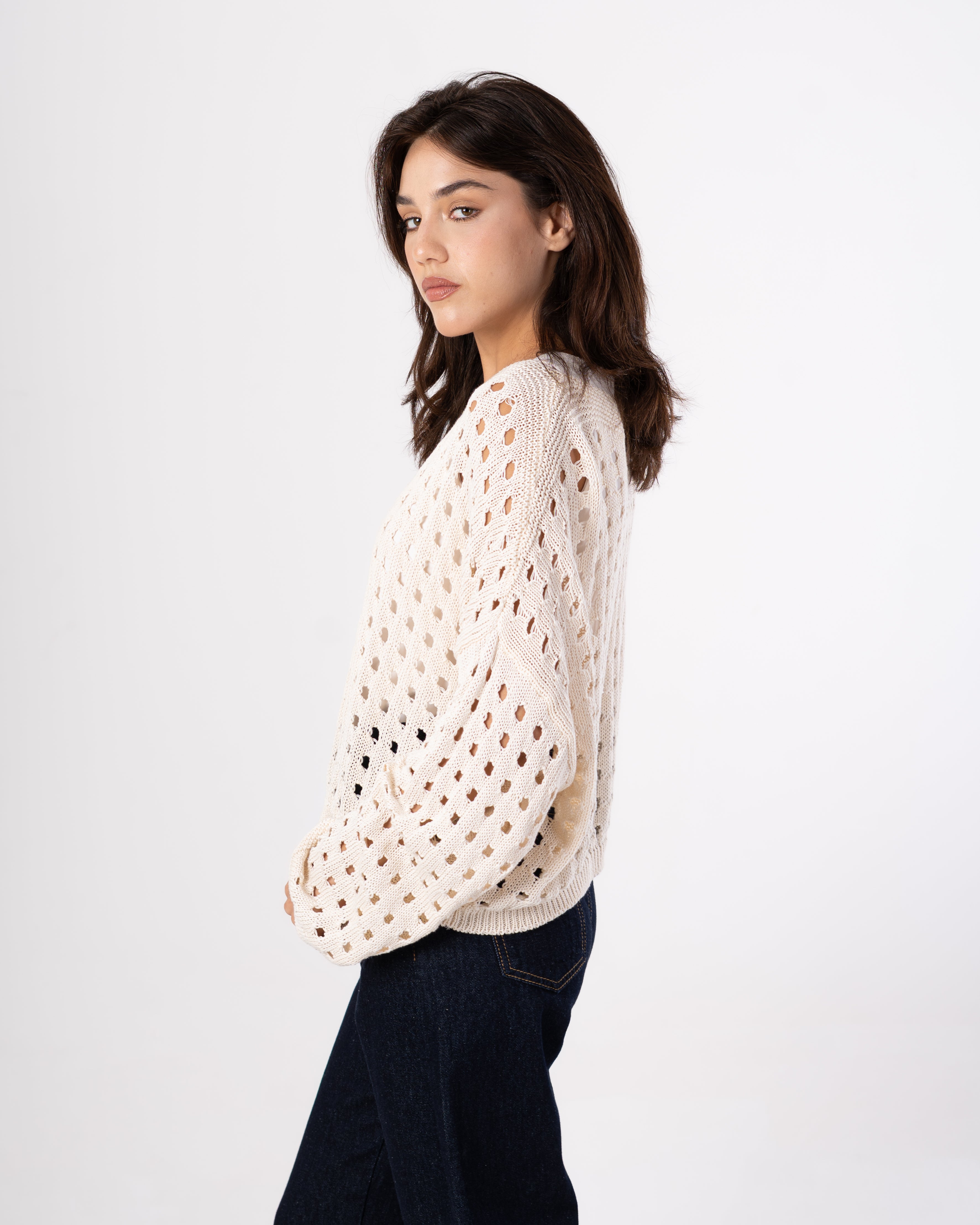 Knitwear Bodysuit - With Cut-Outs