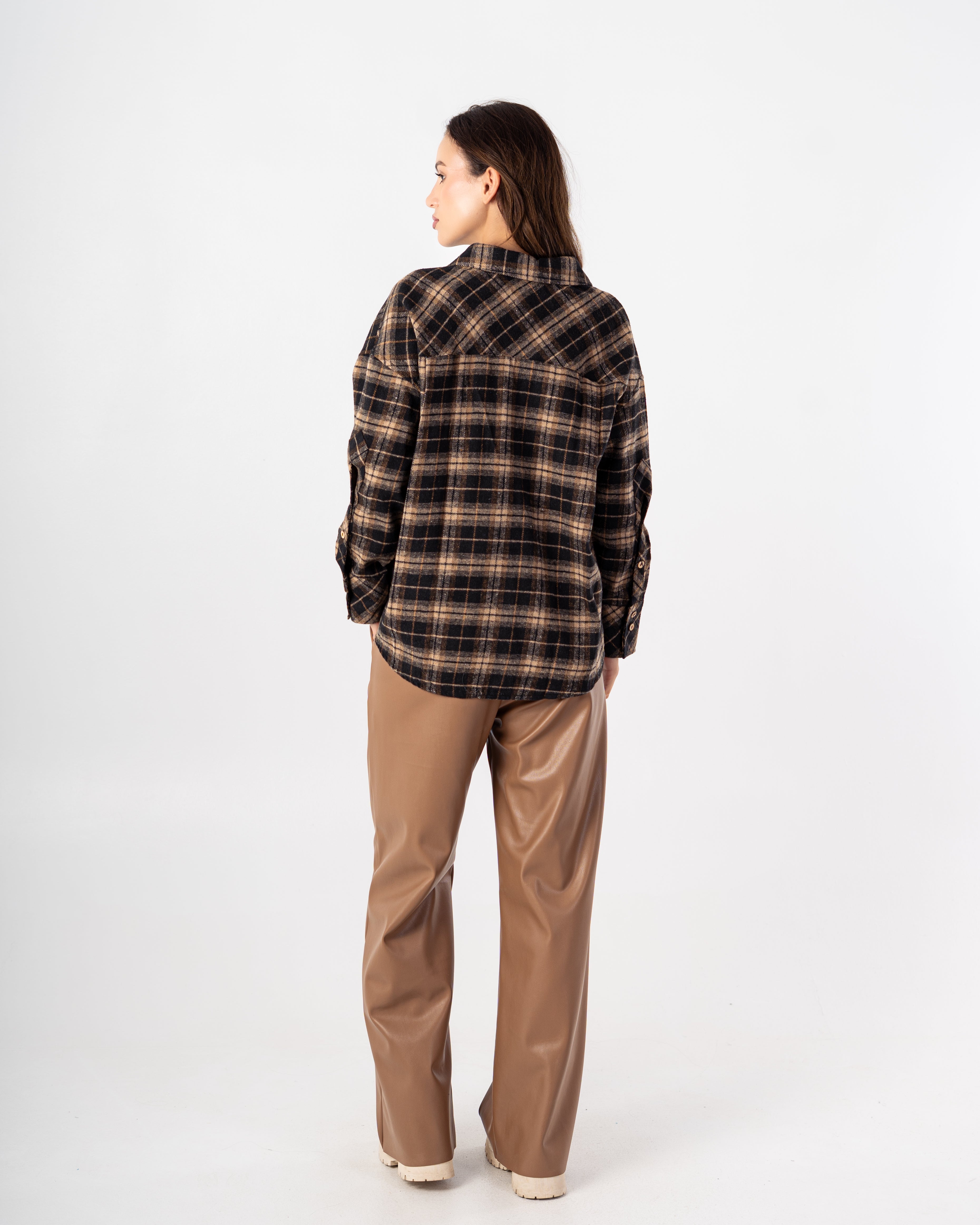 Karo Shirt – Chest Pocket (Striped Pattern)