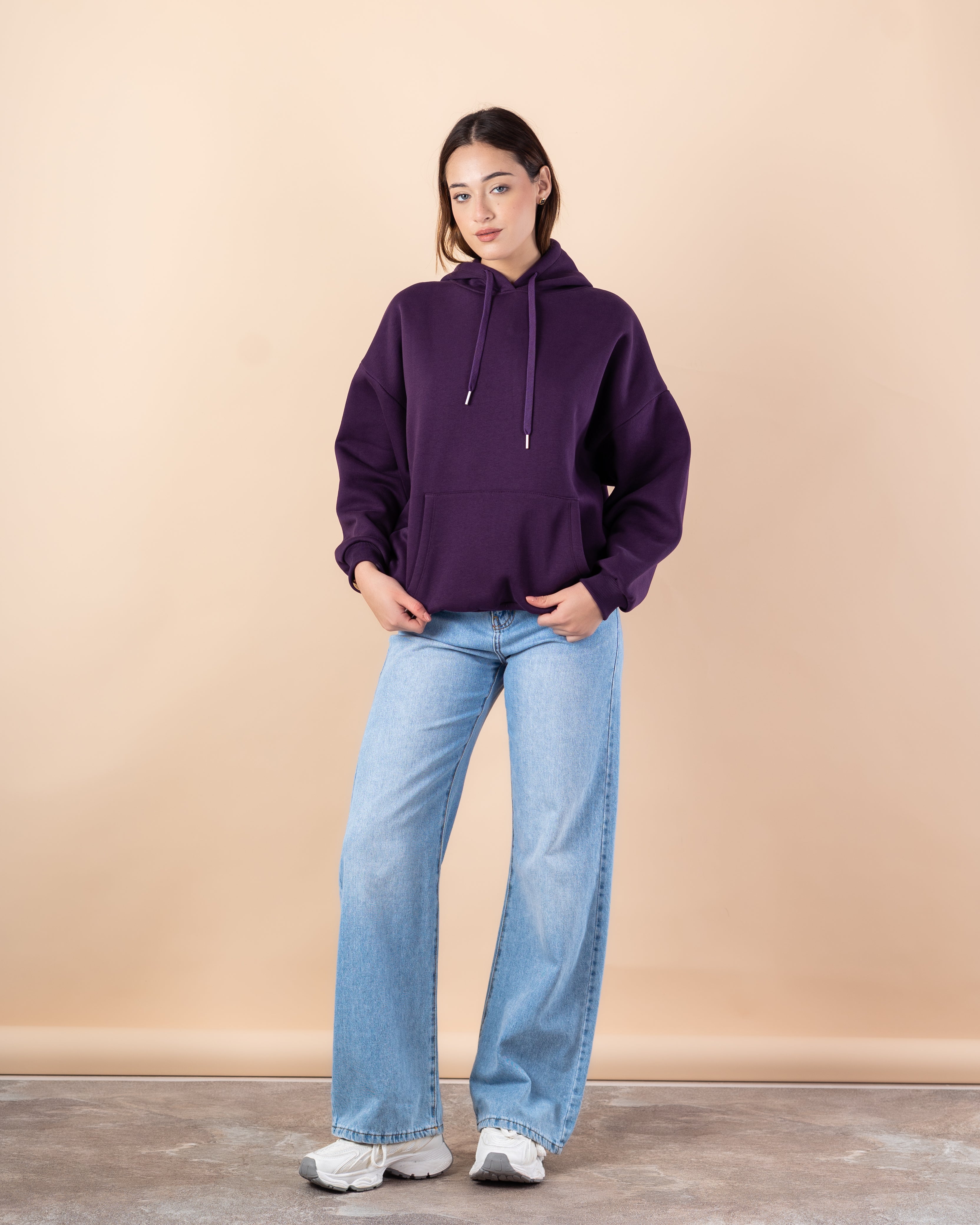 Plain Hoodie - With Center Pocket