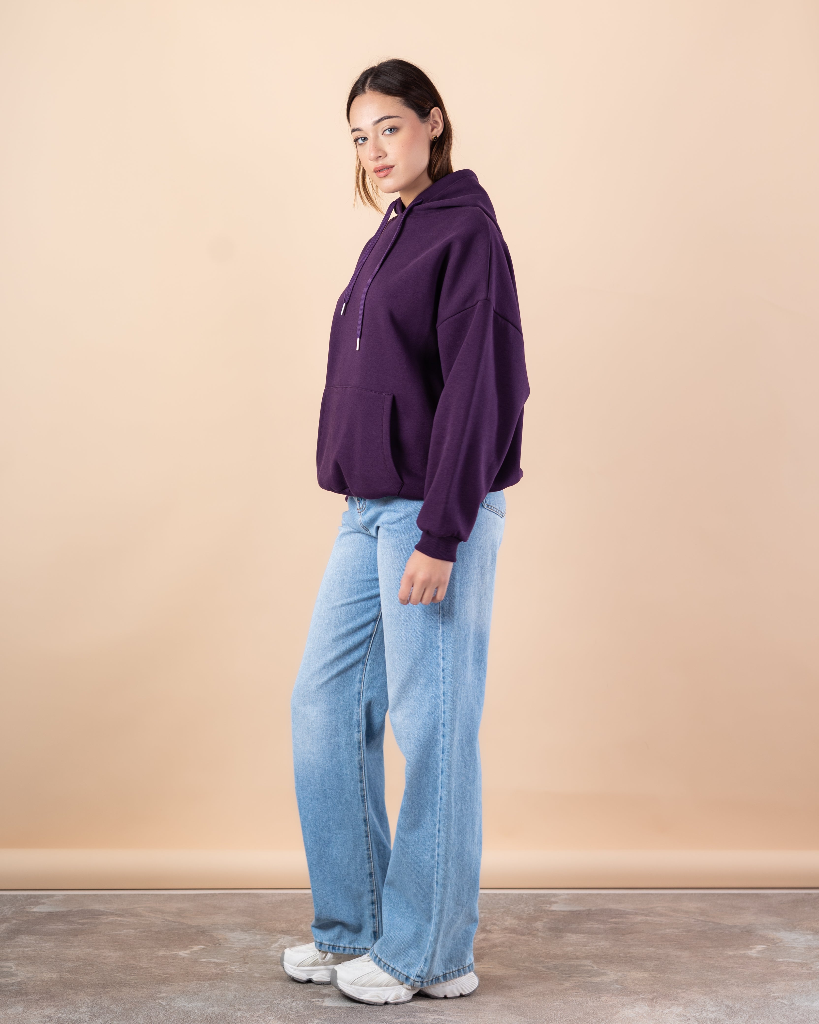 Plain Hoodie - With Center Pocket