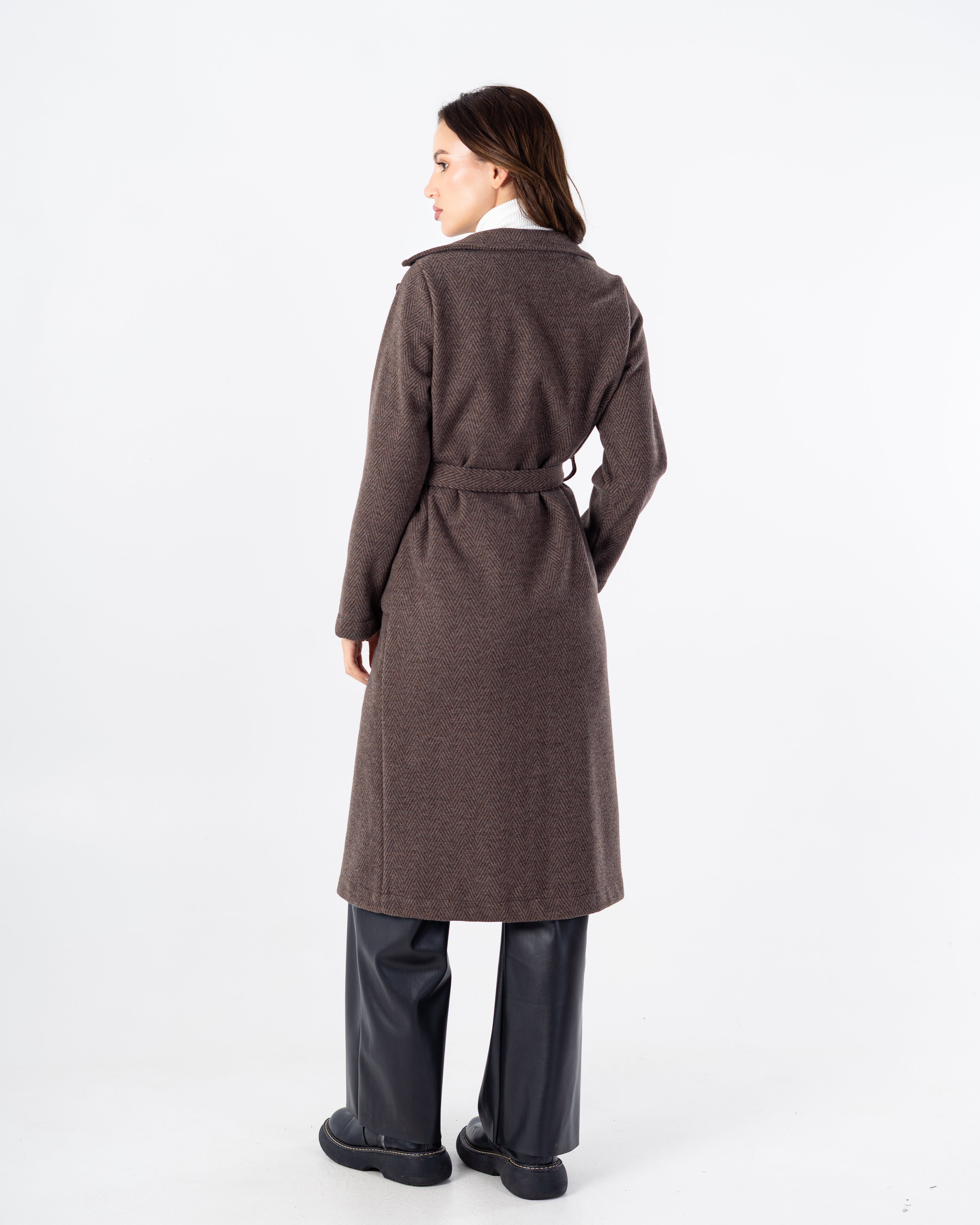 Trench Coat – With Belt (2-Small Pockets)