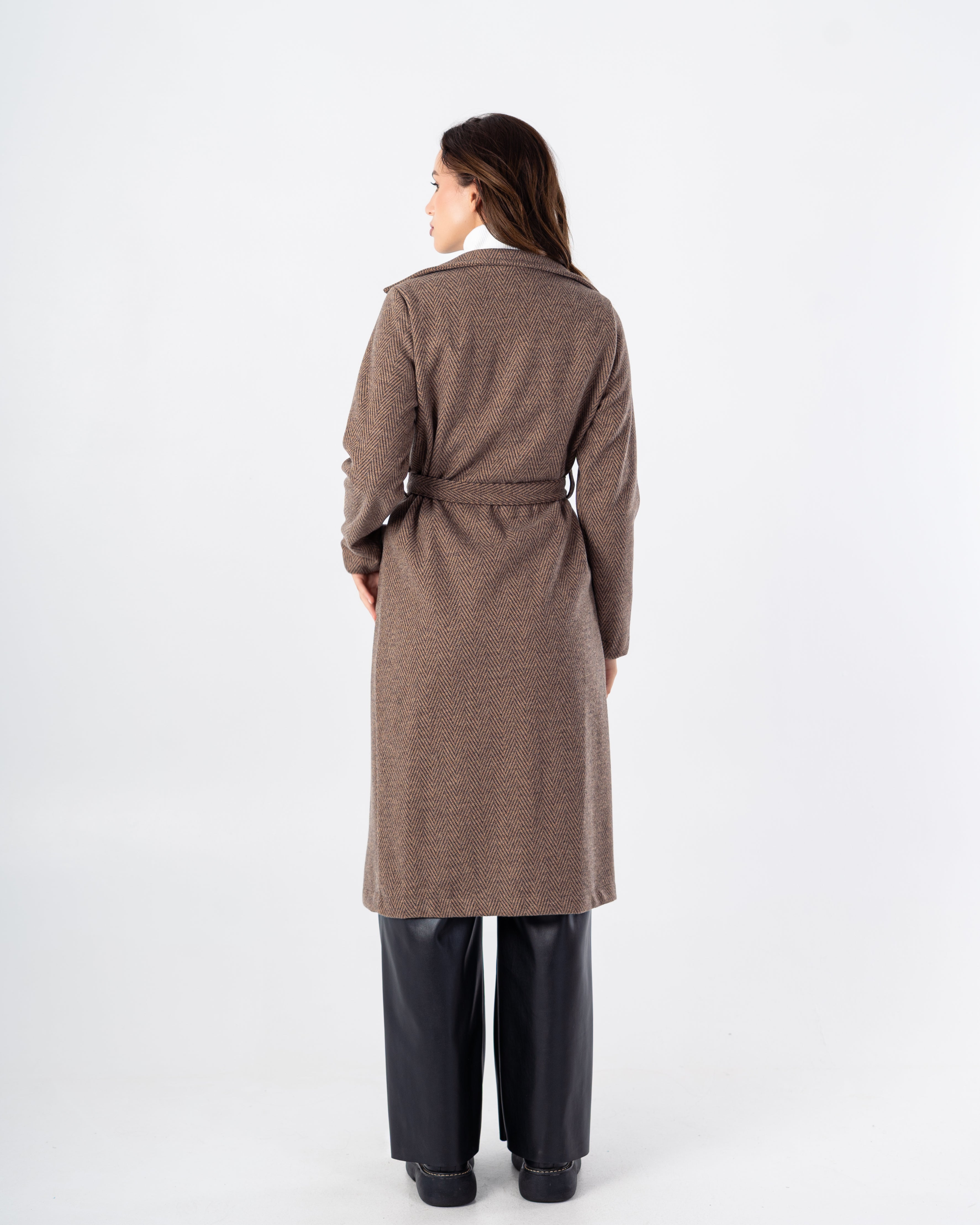 Trench Coat – With Belt (2-Small Pockets)