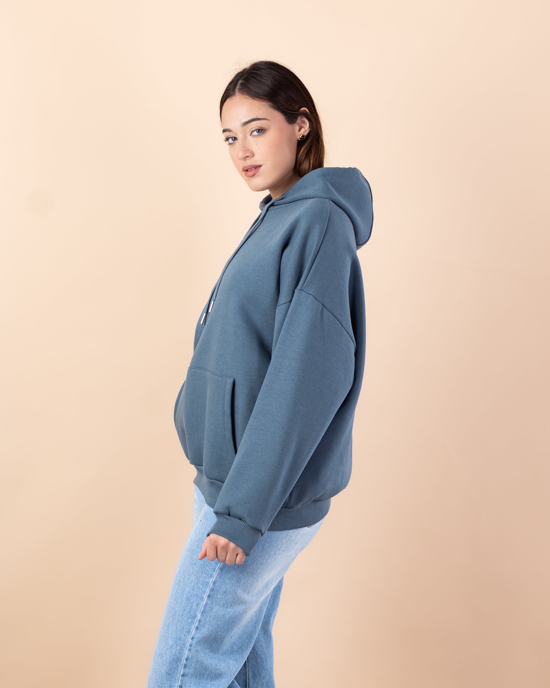 Plain Hoodie - With Center Pocket