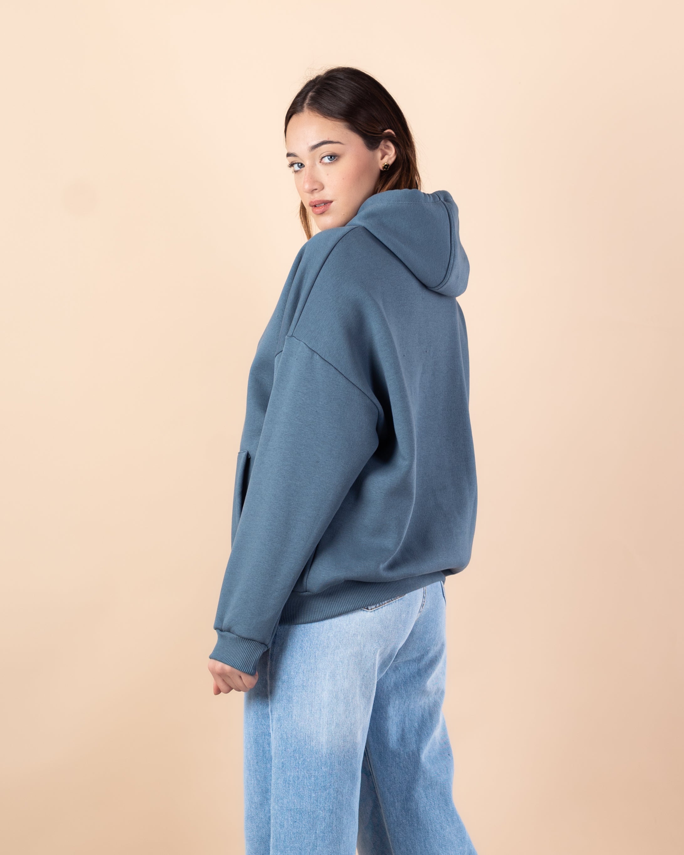 Plain Hoodie - With Center Pocket