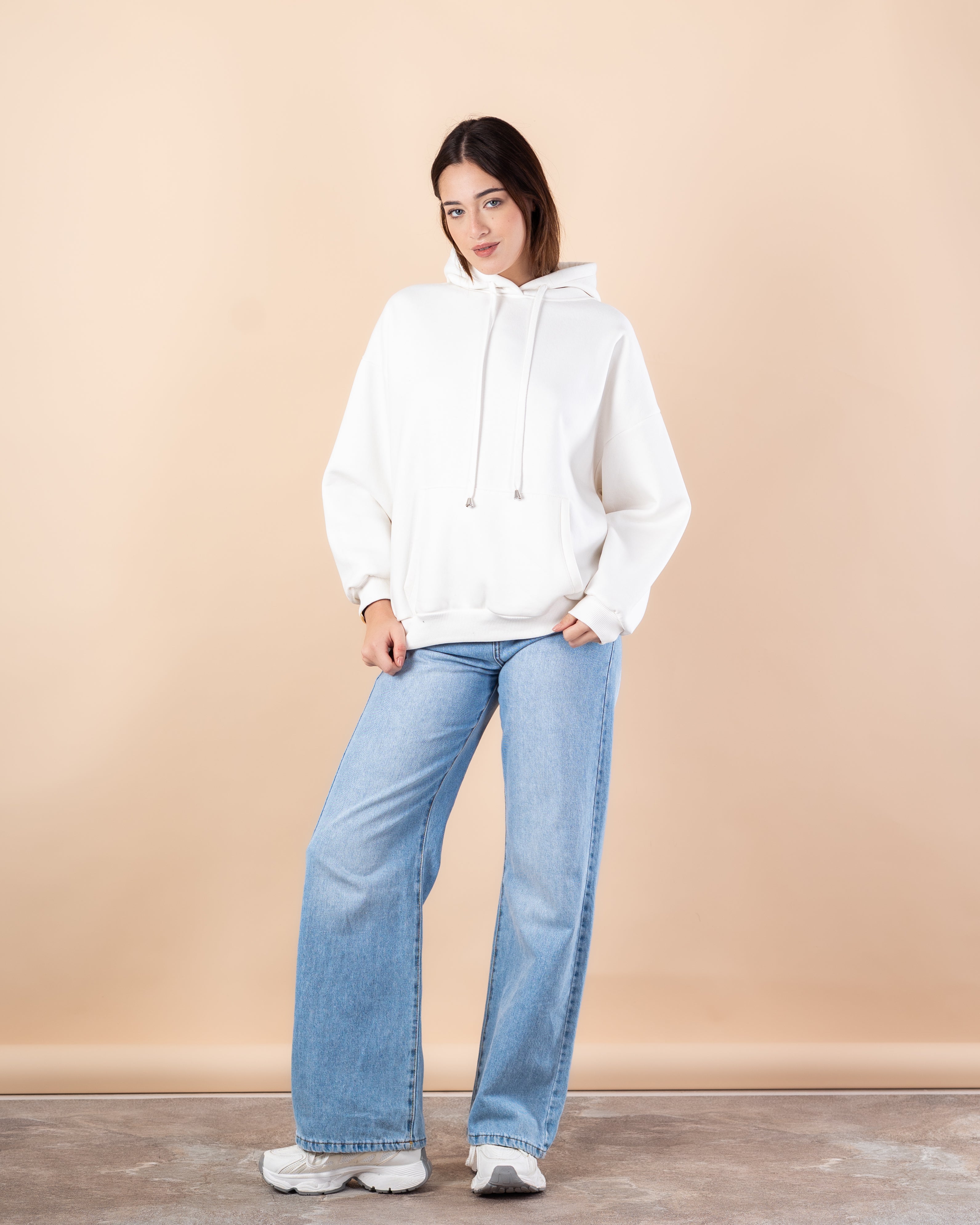 Plain Hoodie - With Center Pocket