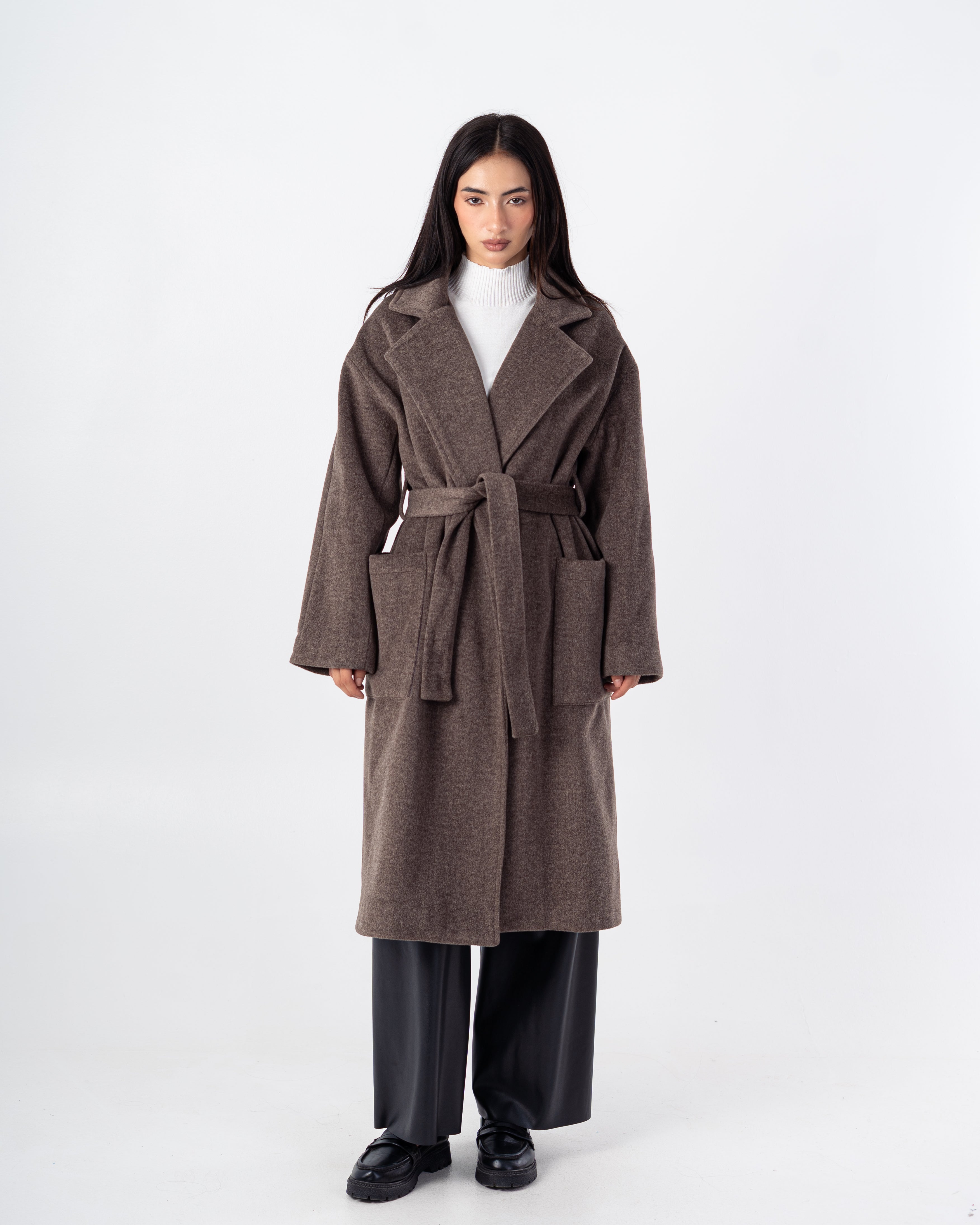 Trench Coat – With Belt (2-Big Pockets)