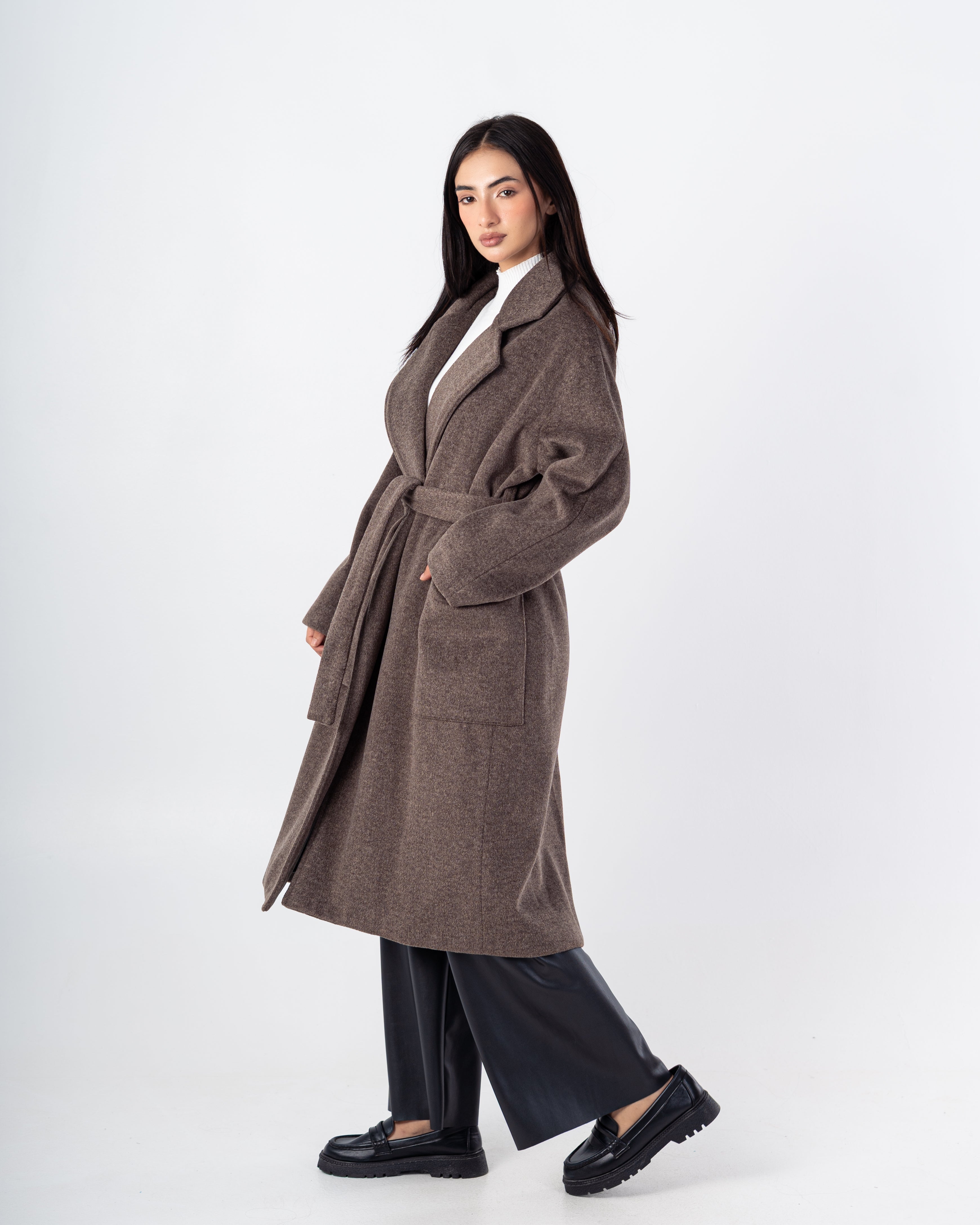 Trench Coat – With Belt (2-Big Pockets)